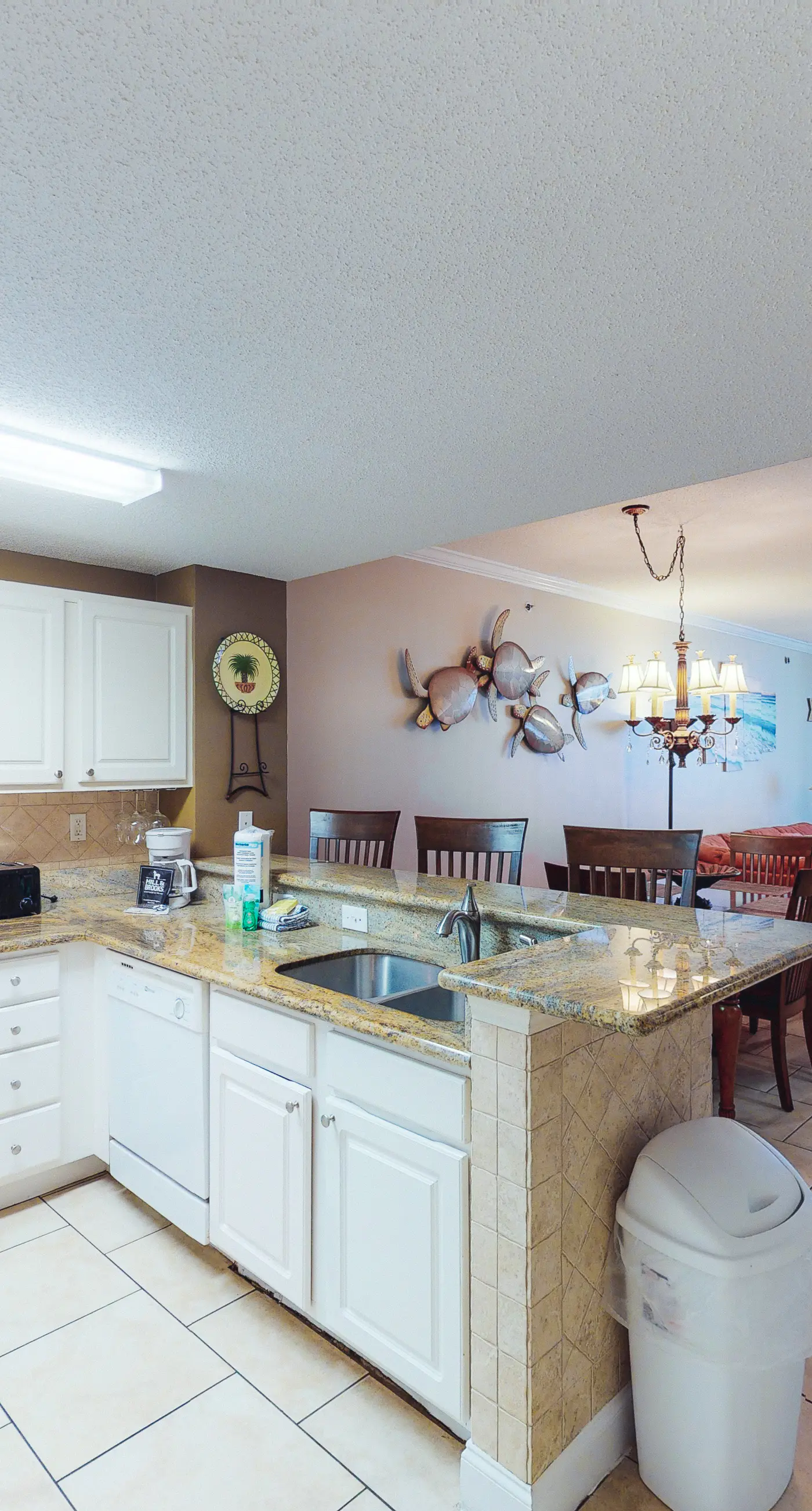 Coastal condo steps to beach with pools, hot tub, gym & amazing views