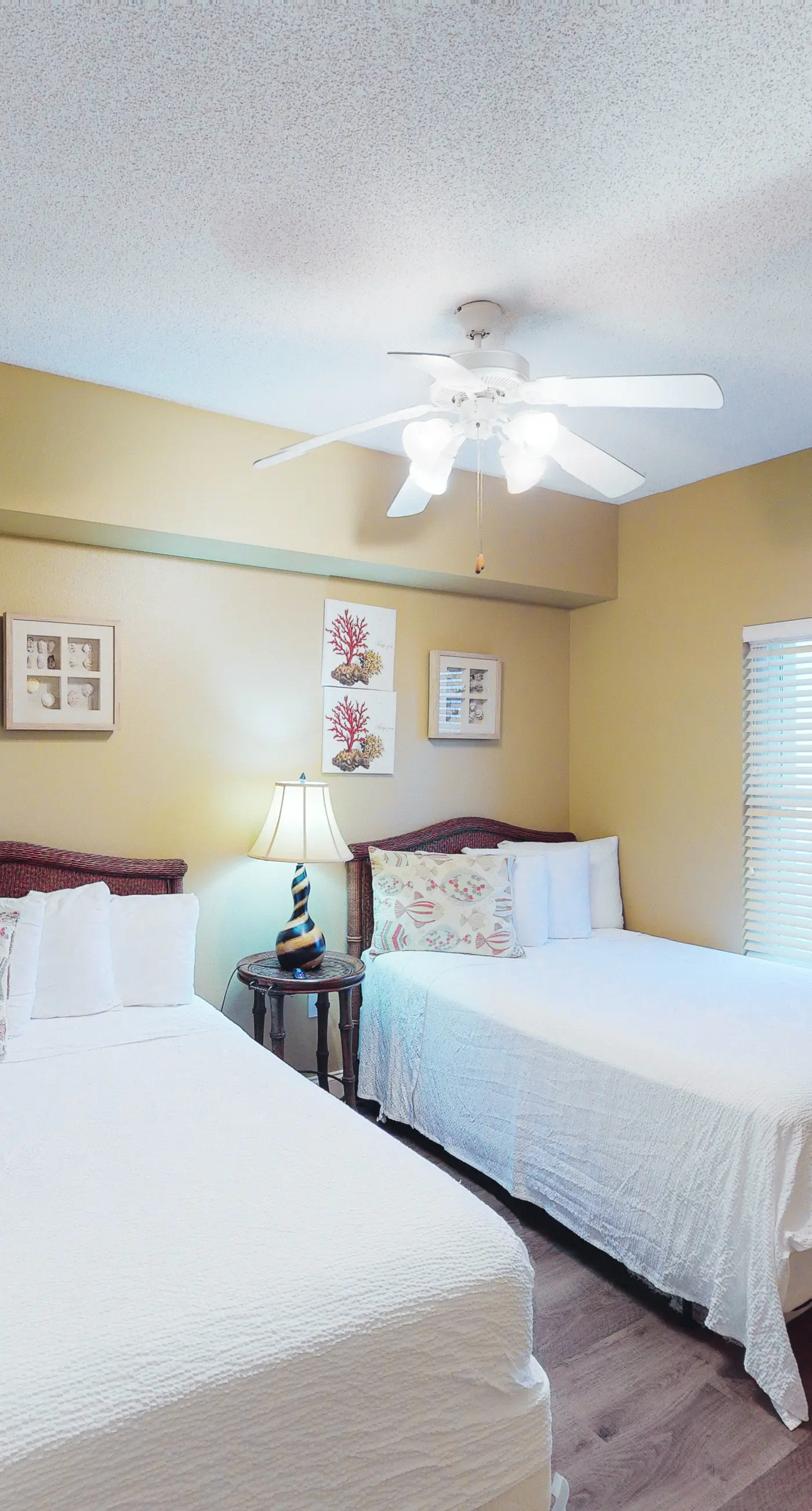 Coastal condo steps to beach with pools, hot tub, gym & amazing views