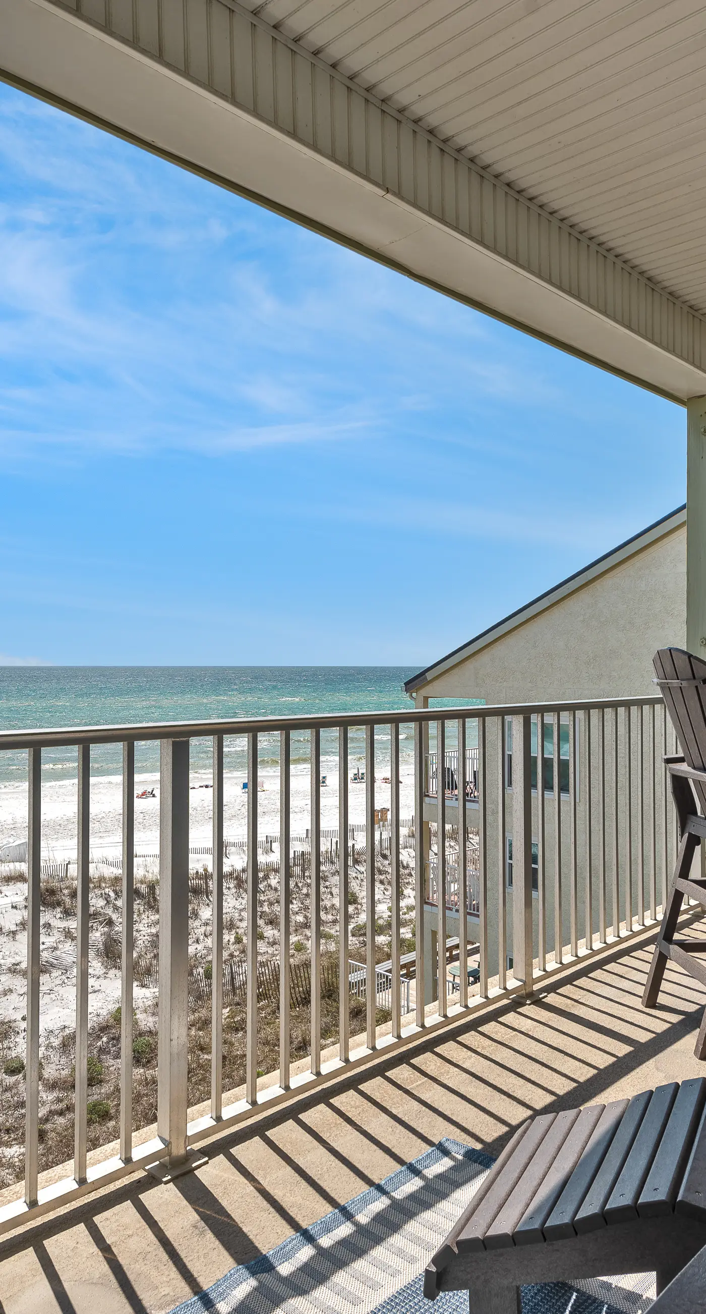 Stylish oceanfront condo w/ pool access, private W/D, ocean views, & central AC