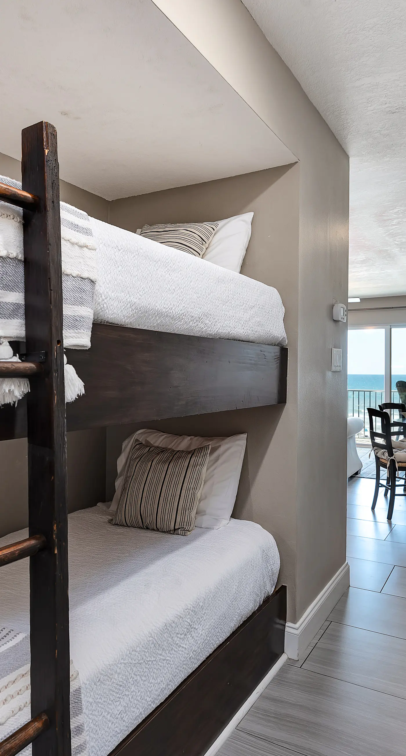 Stylish oceanfront condo w/ pool access, private W/D, ocean views, & central AC