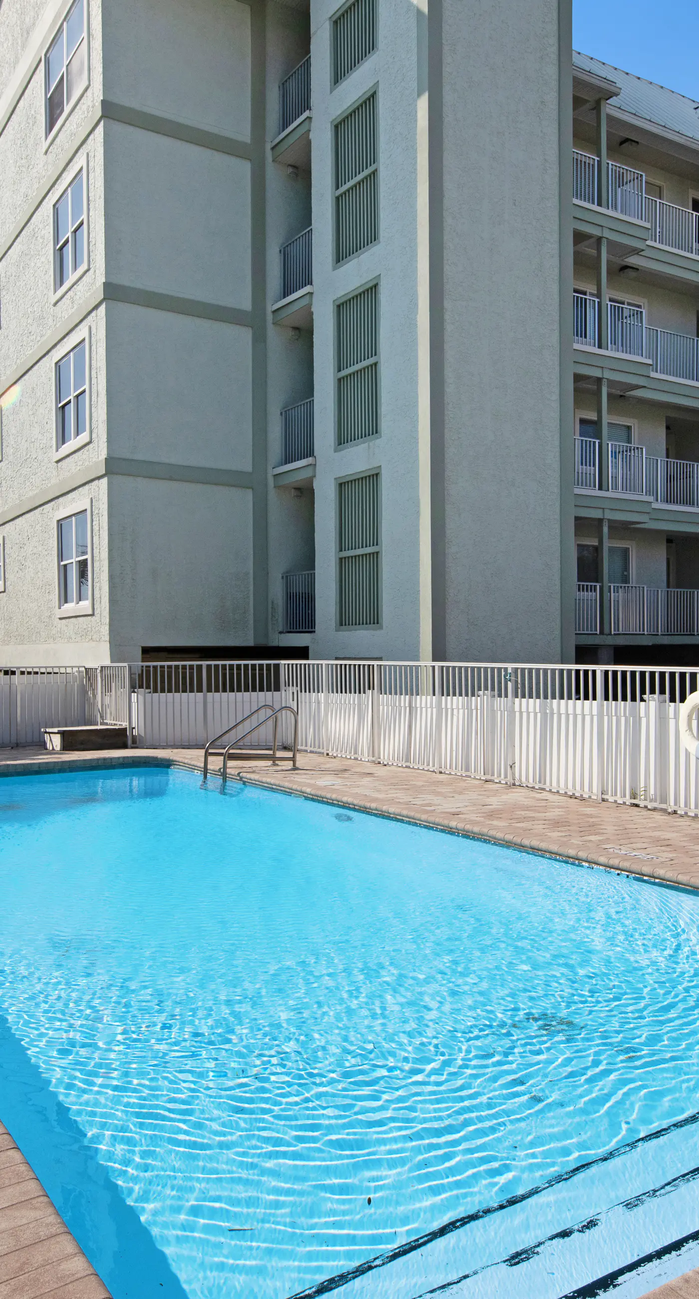 Stylish oceanfront condo w/ pool access, private W/D, ocean views, & central AC