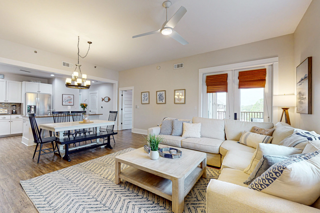 Top-Floor Corner Condo on 30A - Private Beach Access & Heated Pool