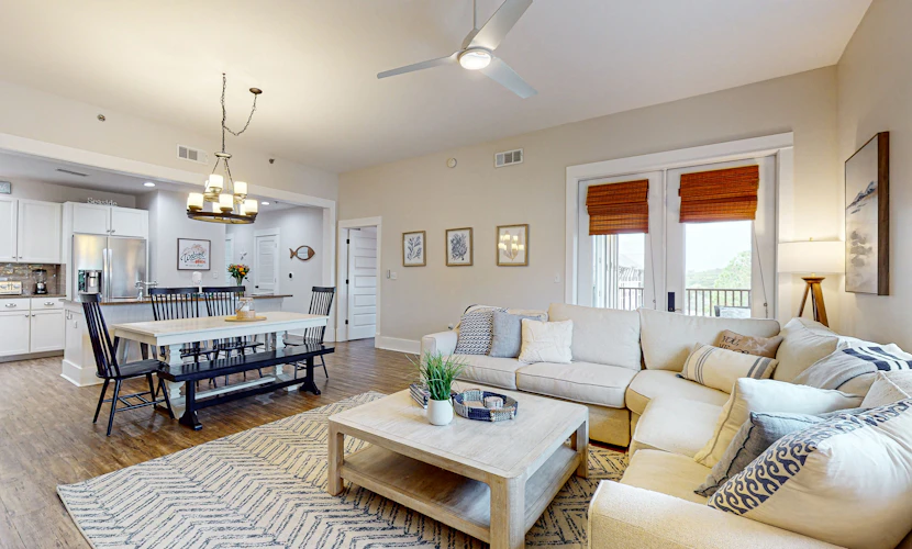 Top-Floor Corner Condo on 30A - Private Beach Access & Heated Pool