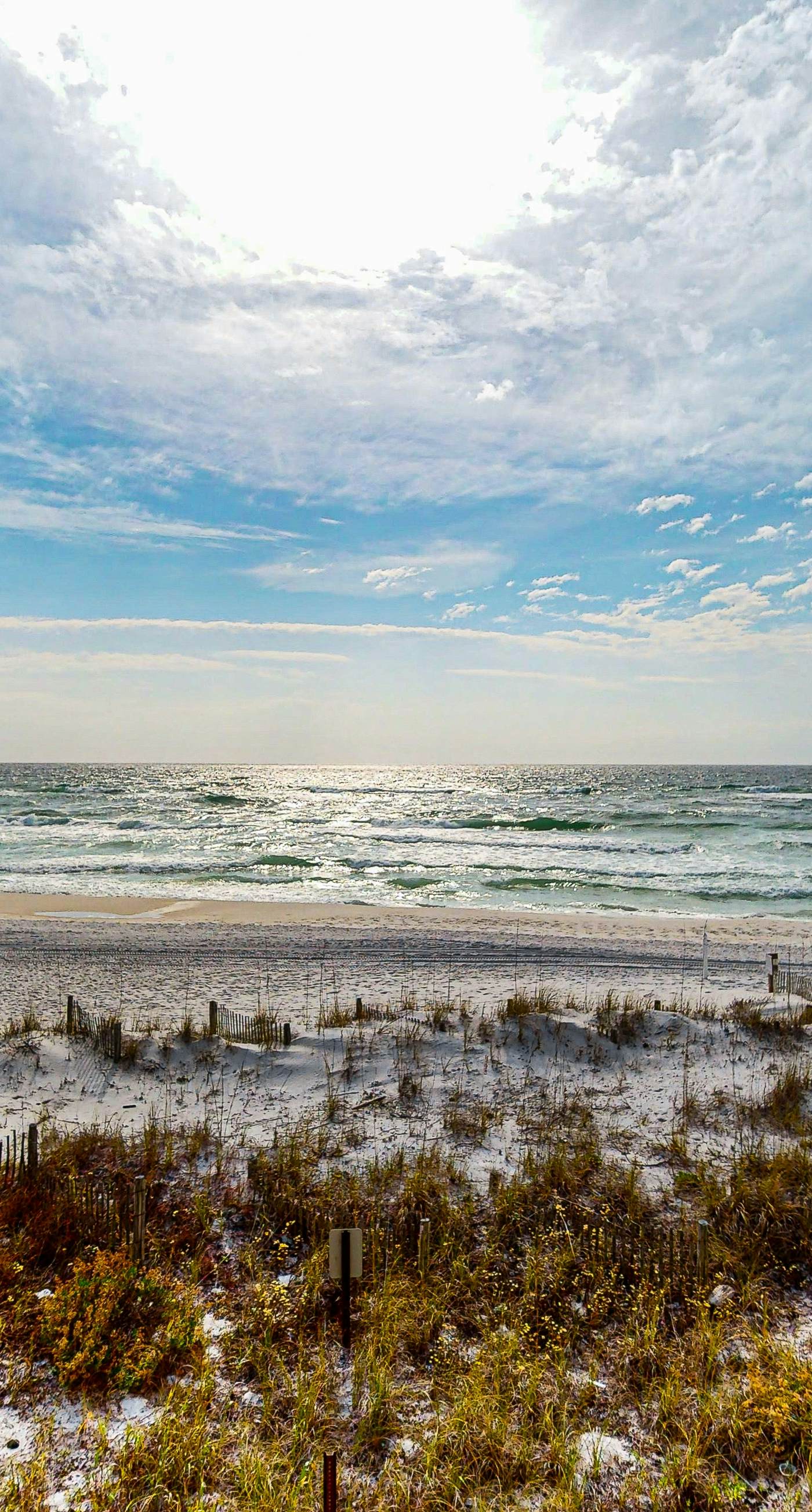 Charming gulf-front 2nd floor condo in South Walton Outdoor showers on-site