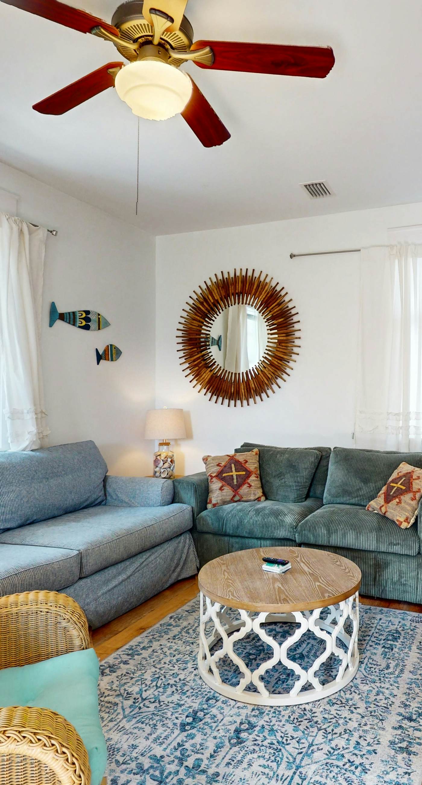 Dog-friendly bungalow with on-site pool, hot tub, free WiFi, and washer&dryer