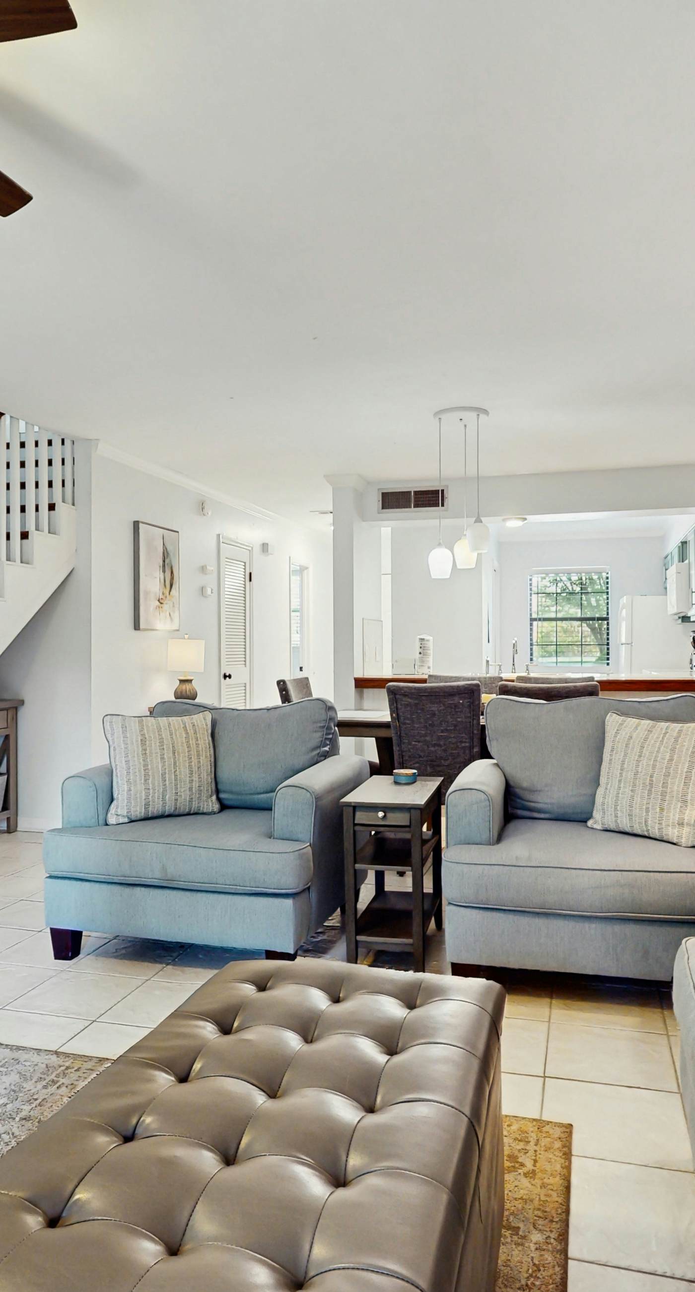 Lakefront Duplex with High-Speed Wi-Fi, Short Walk to Beach, and Water View