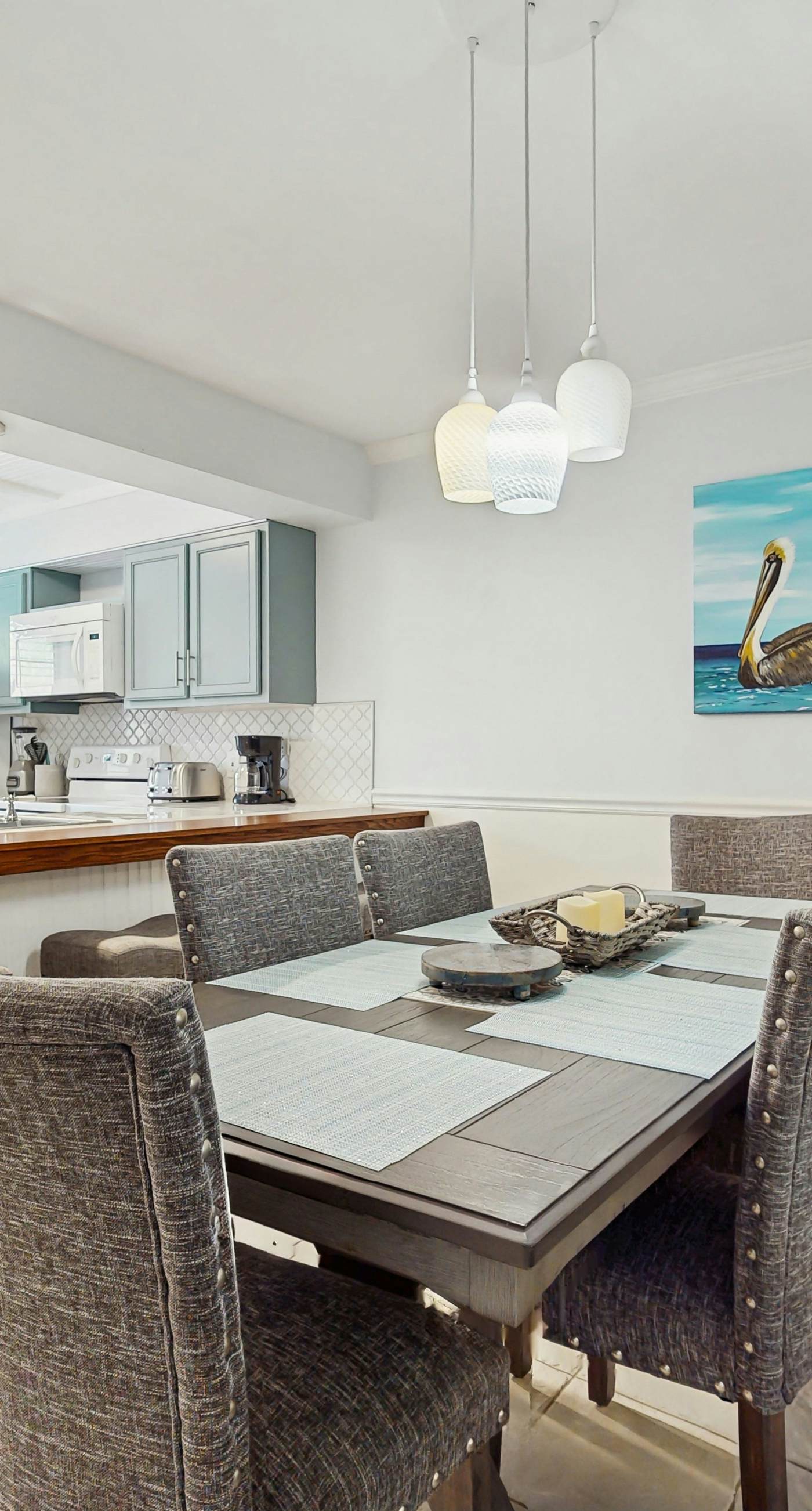 Lakefront Duplex with High-Speed Wi-Fi, Short Walk to Beach, and Water View