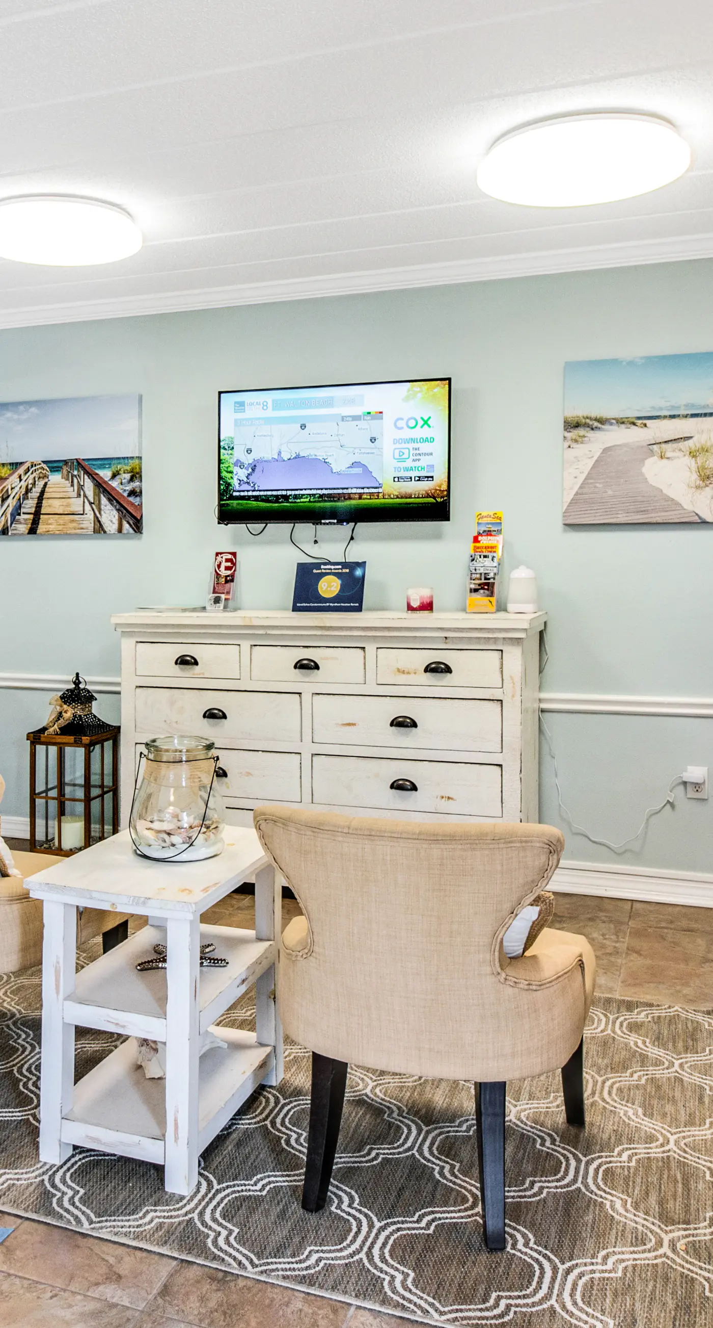 4th-floor, open, airy condo with Gulf Views- close to dining