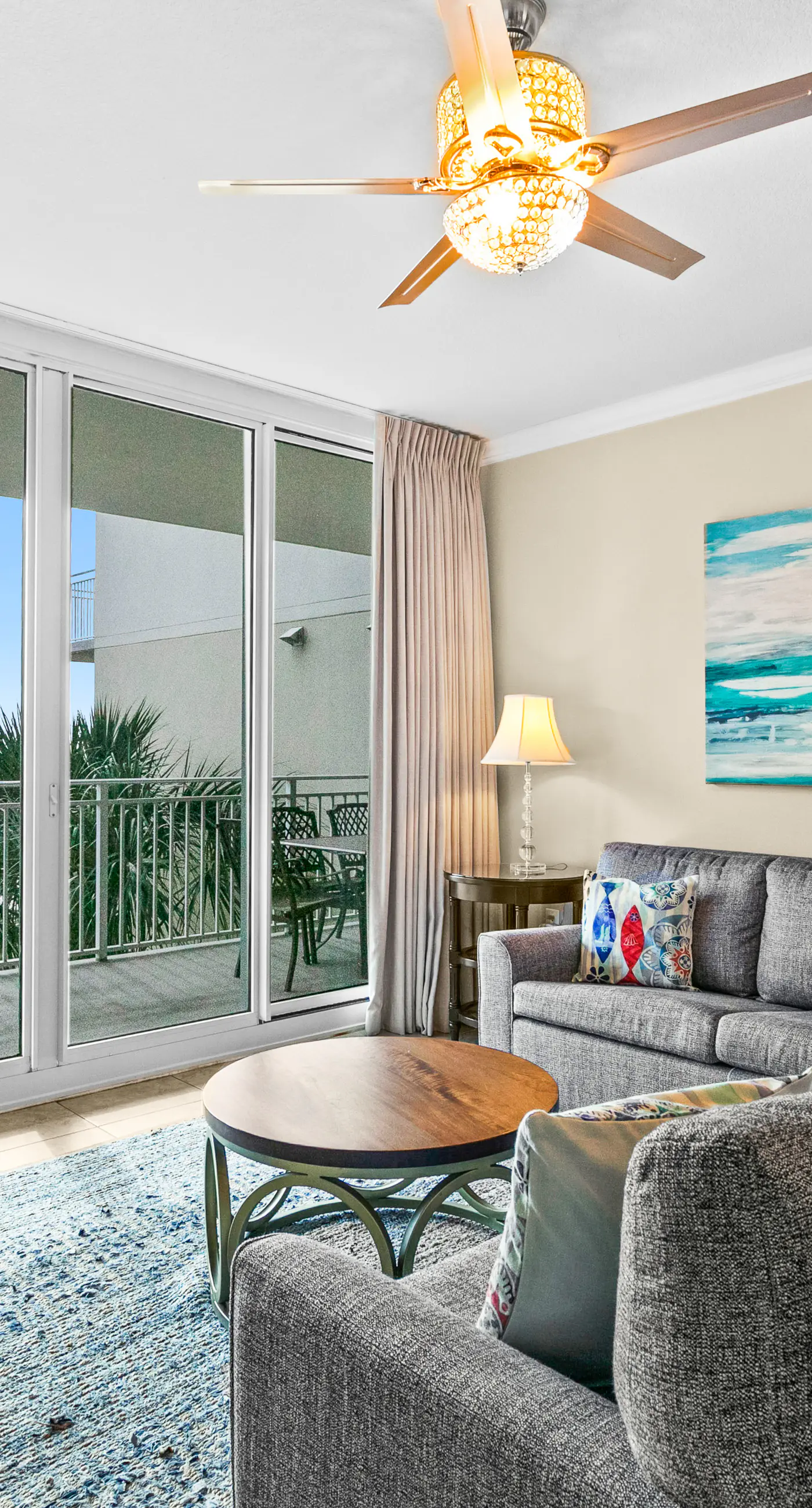 3rd Floor Beach-Chic, Gulf-Front Condo At Waterscape Lazy River