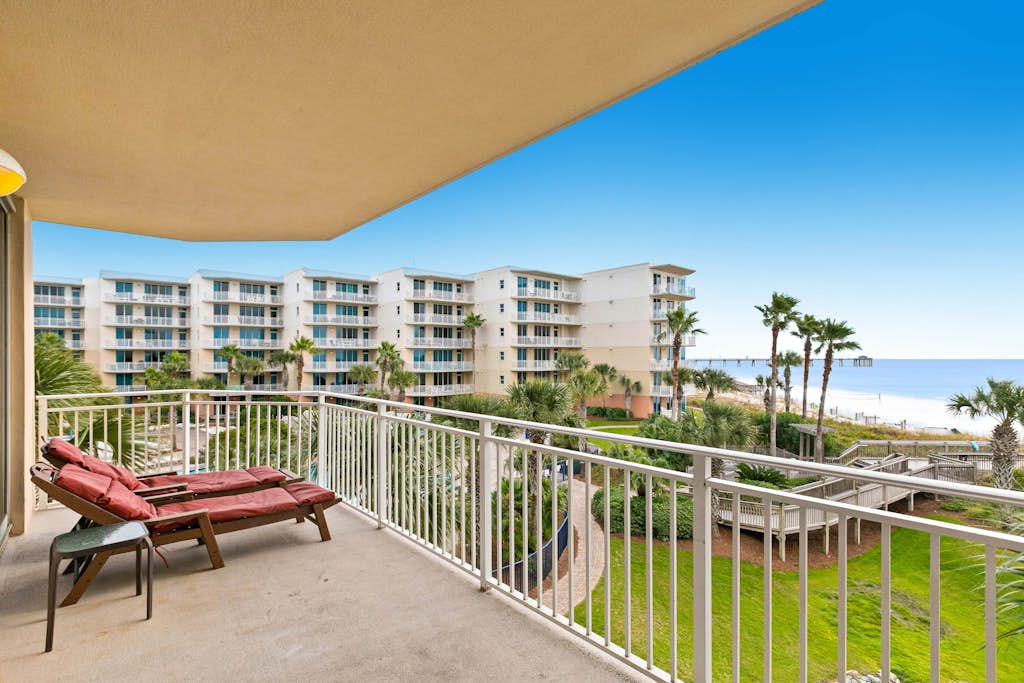 3rd Floor Beach-Chic, Gulf-Front Condo At Waterscape Lazy River
