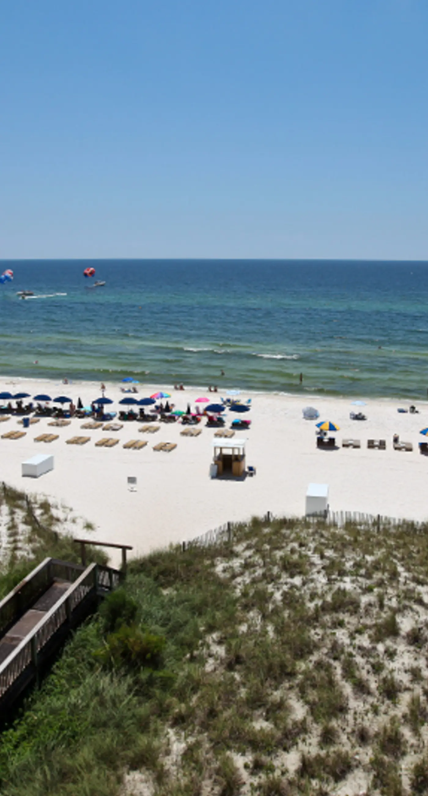 Beachfront condo with stunning views of the Gulf of Mexico & pools