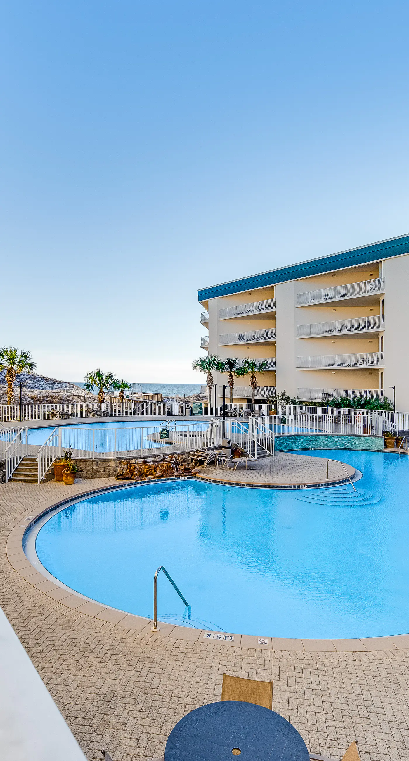 First-floor condo with sauna, gym, pool, tennis & pickleball