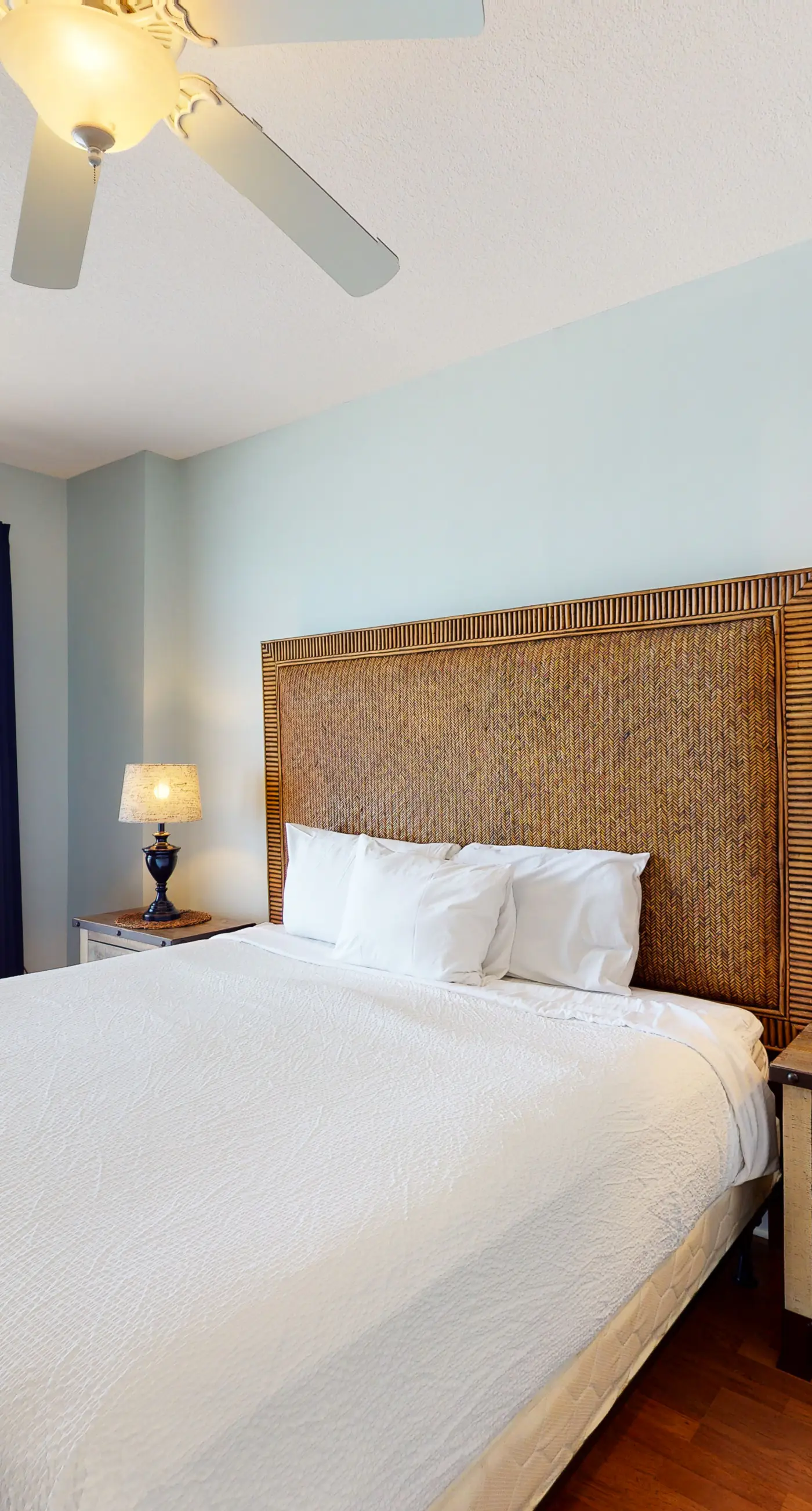 12th-floor, waterfront condo with pools, grills & fitness center