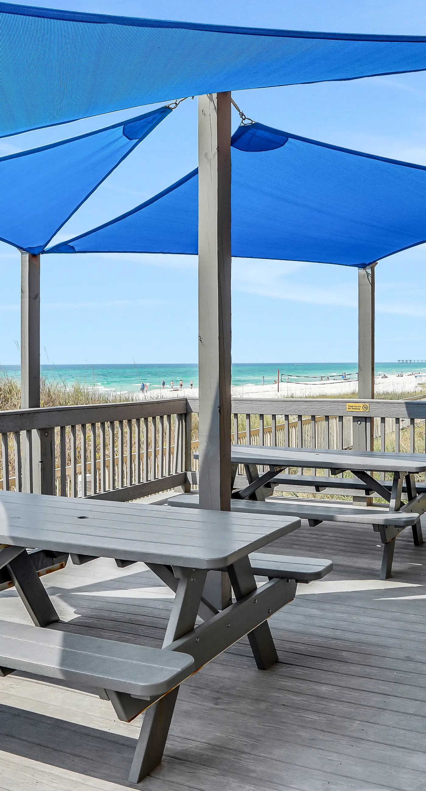 12th-floor, waterfront condo with pools, grills & fitness center