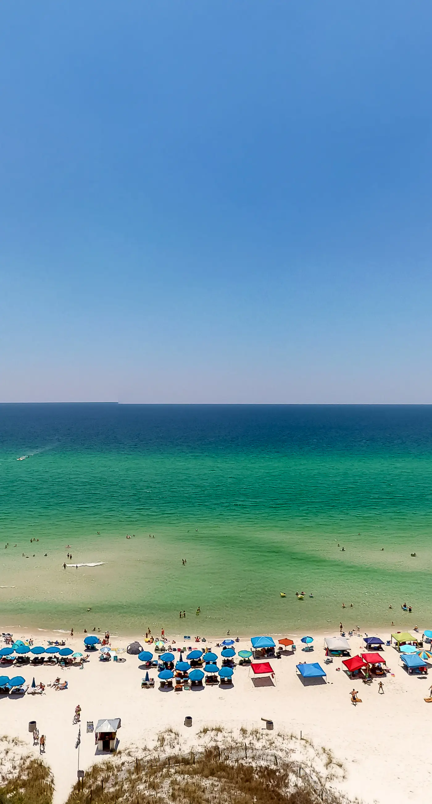 12th-floor, waterfront condo with pools, grills & fitness center