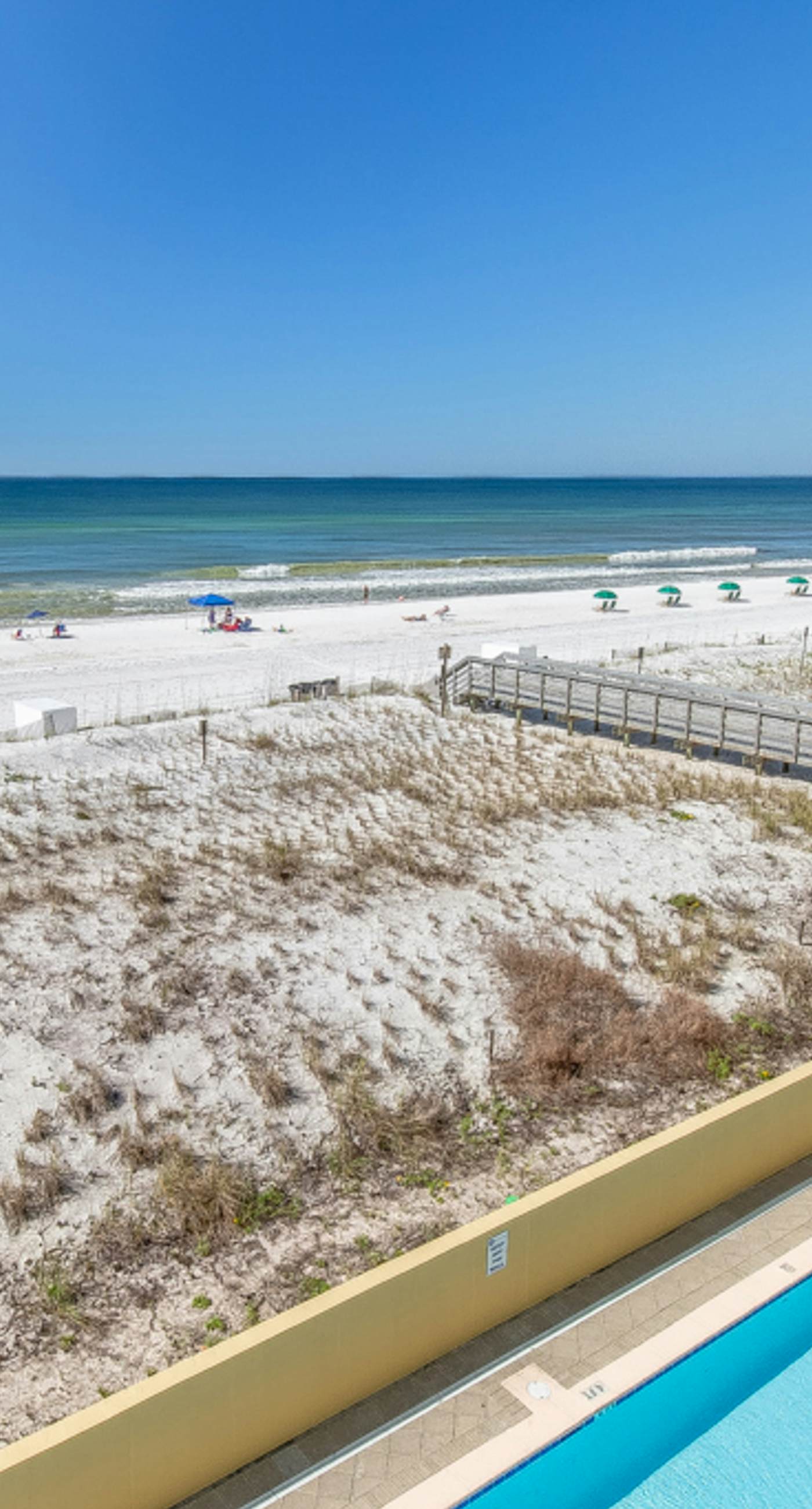 Pelican Isle 313-4th Floor Spacious Gulf Front Condo w/ Beach Service Included, Near Dining