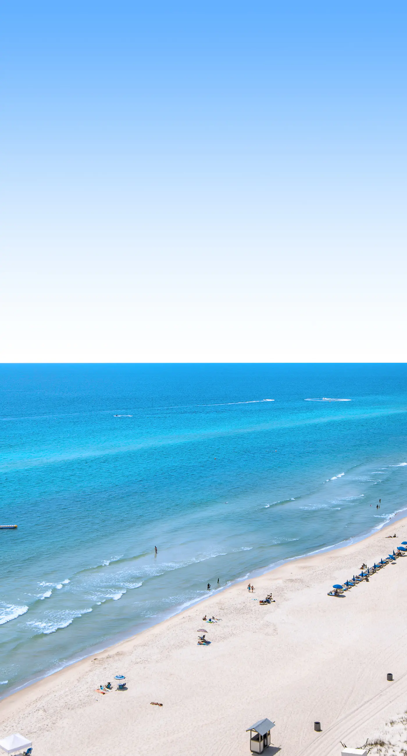 Inviting 16th-floor condo with direct Gulf-front views, pools & gym