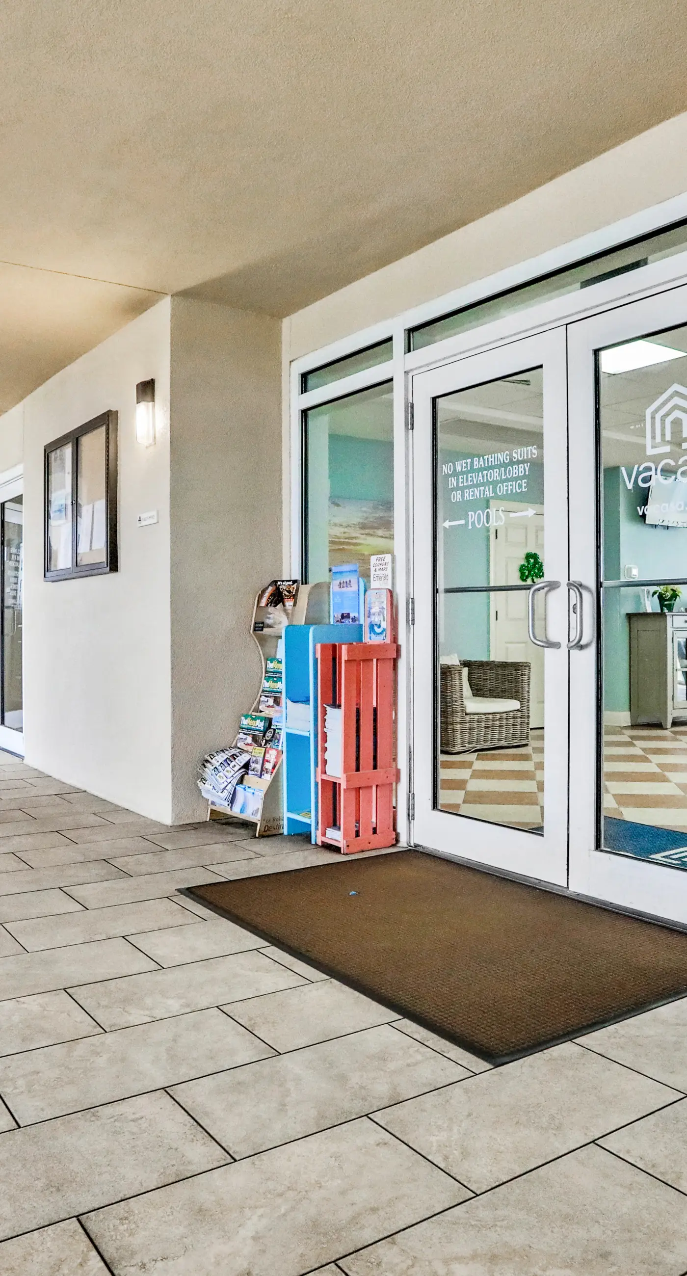 Elegant, beachfront condo with a furnished balcony, views & two pools