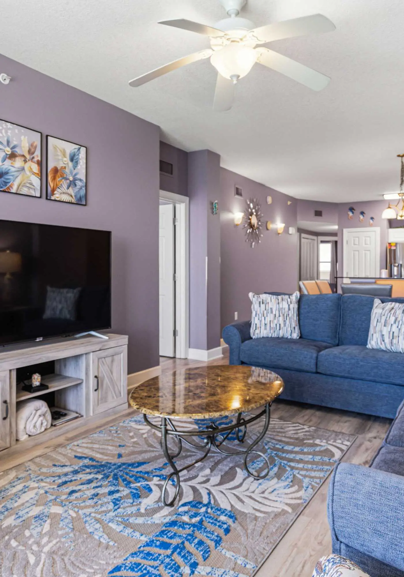 Elegant, beachfront condo with a furnished balcony, views & two pools