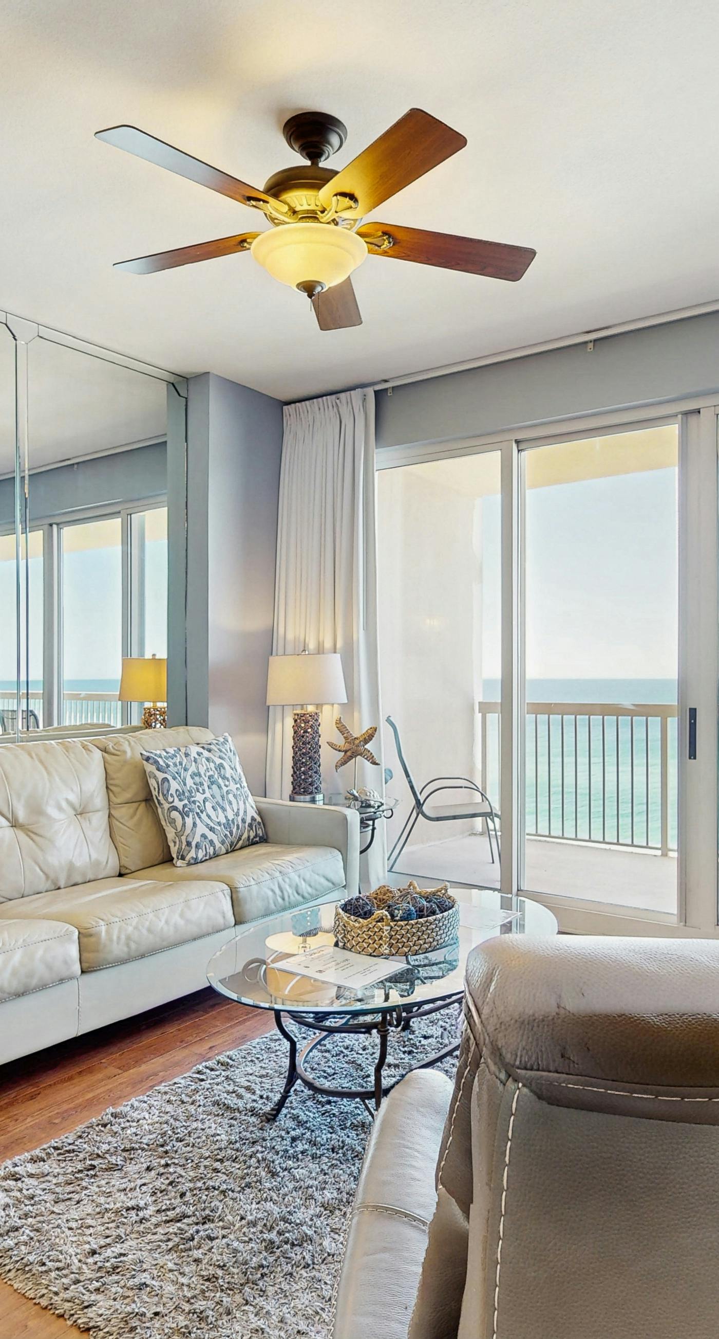 Elegant & spacious condo with incredible Gulf-front views, two pools & gym