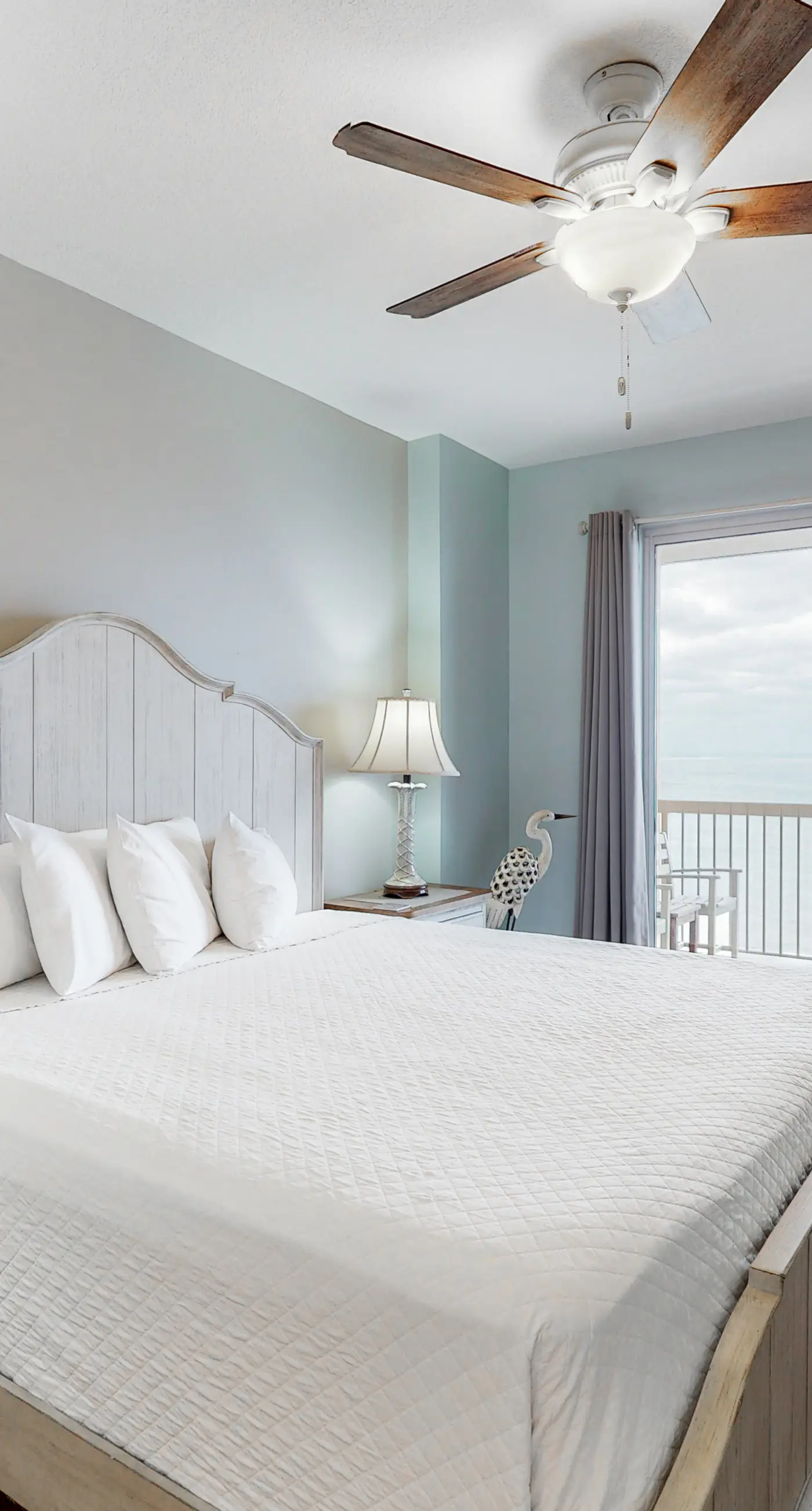 Elegant, beachfront condo with two pools, BBQ area & fitness room
