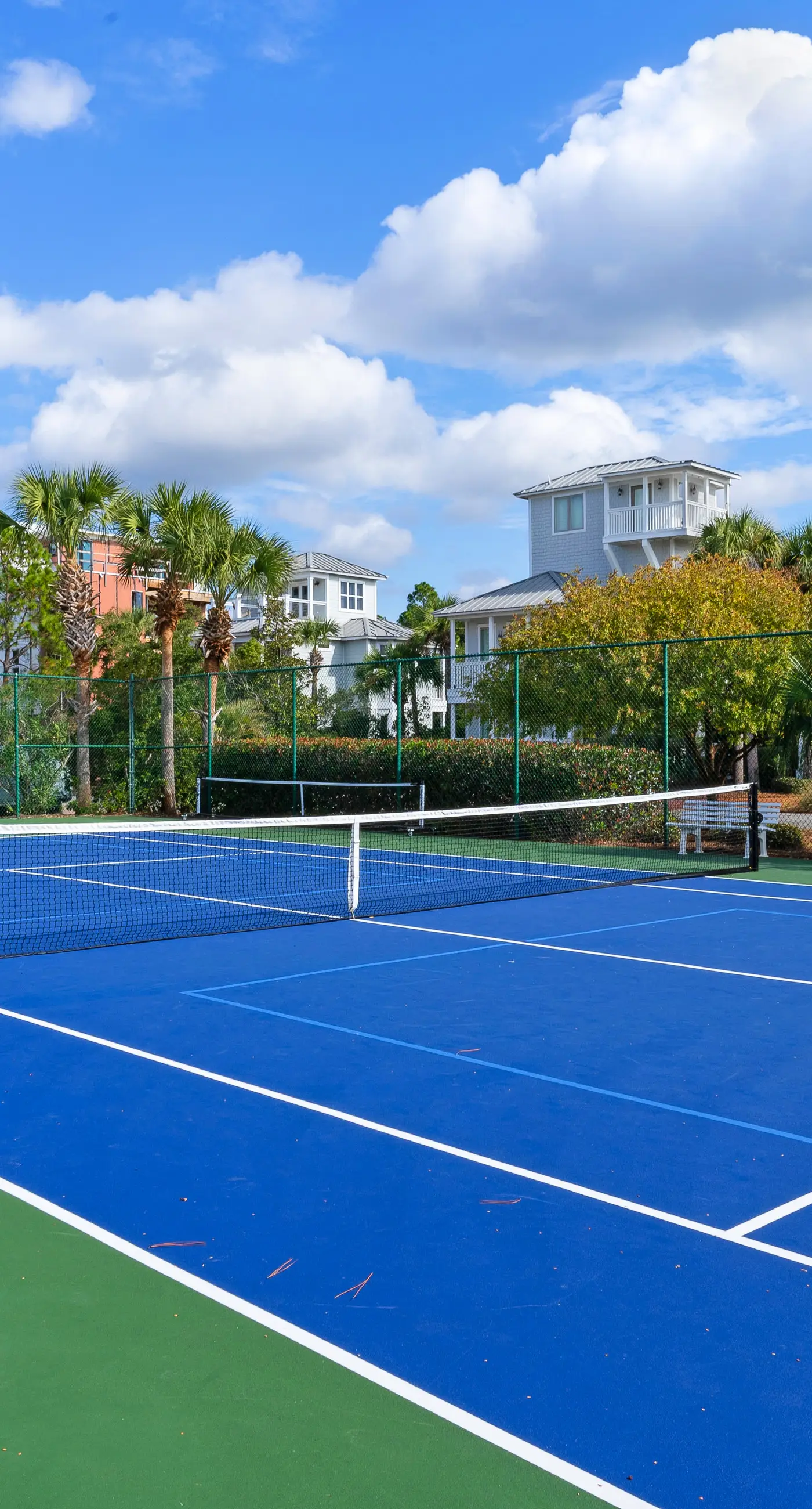 Condo with 2 stunning pools, hot tub, gym, partial Gulf view & pickleball