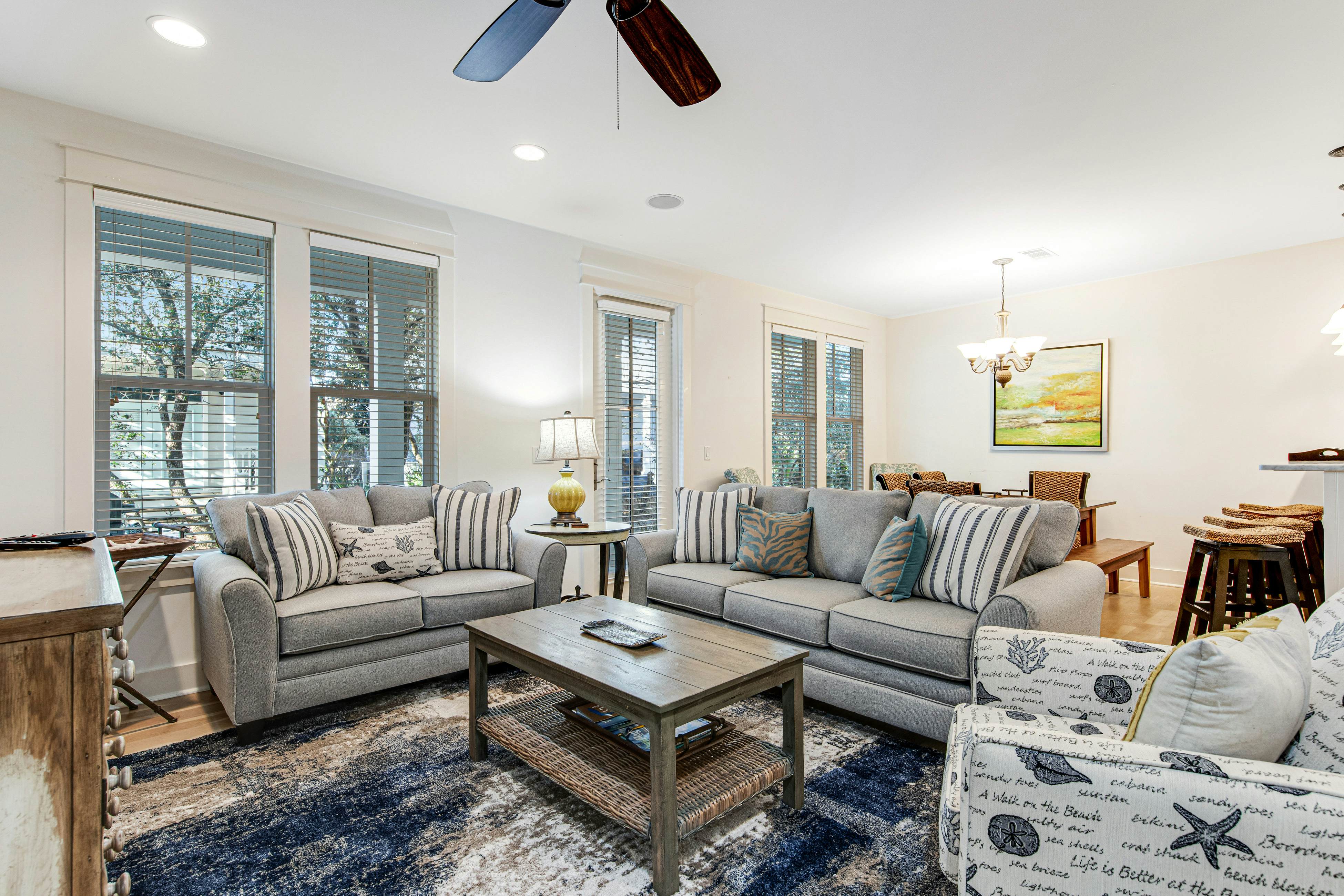 Gorgeous coastal home w/ shared pool - walk to beach, dining & shopping