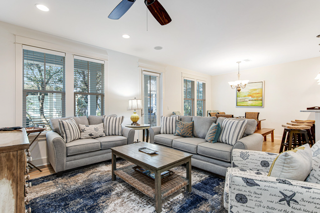 Gorgeous coastal home w/ shared pool - walk to beach, dining & shopping