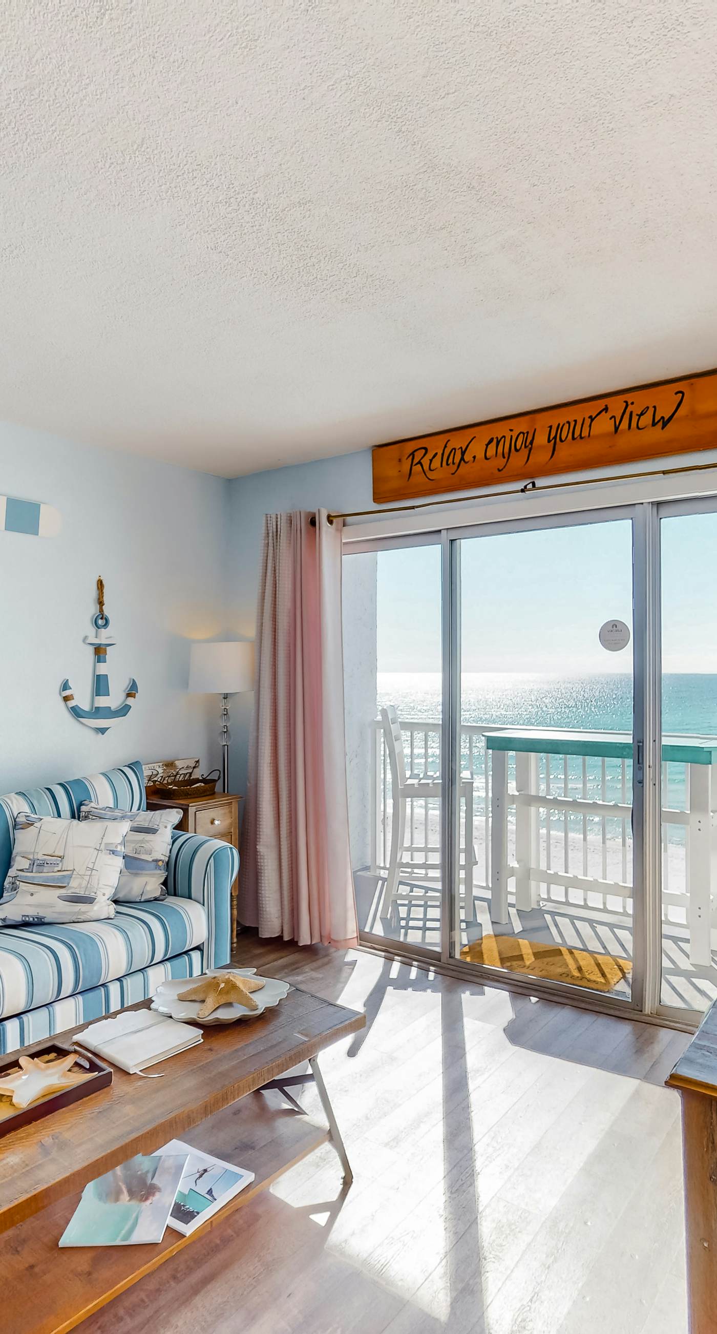 Islander W 603 - Snowbird-friendly oceanfront condo with ocean view, central AC, & beach service