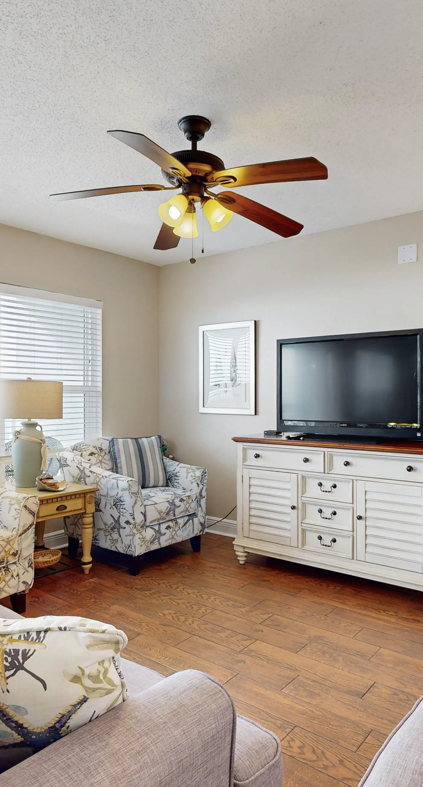 Third floor oceanfront condo with ocean view, pool access, and central AC