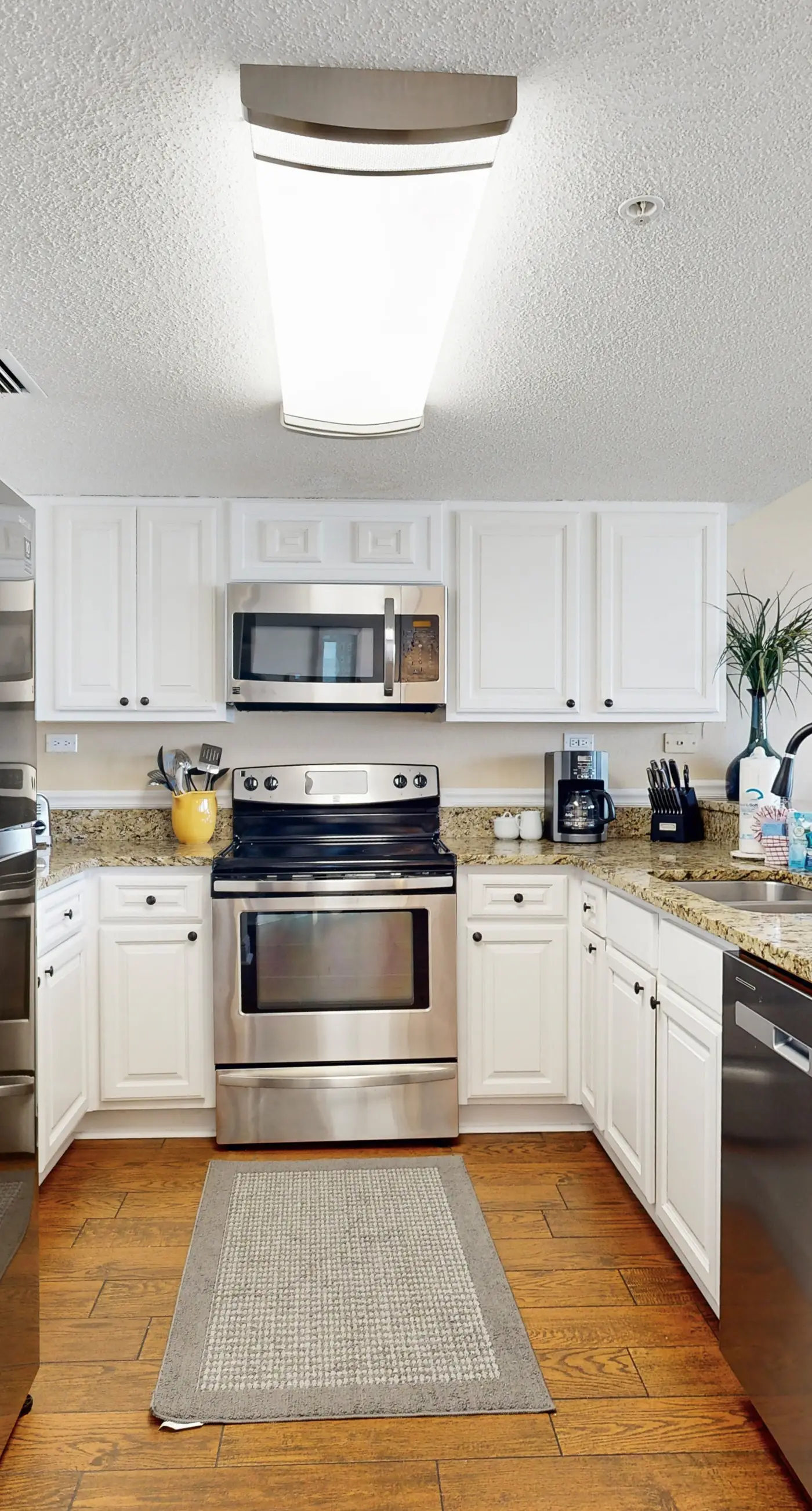 Third floor oceanfront condo with ocean view, pool access, and central AC