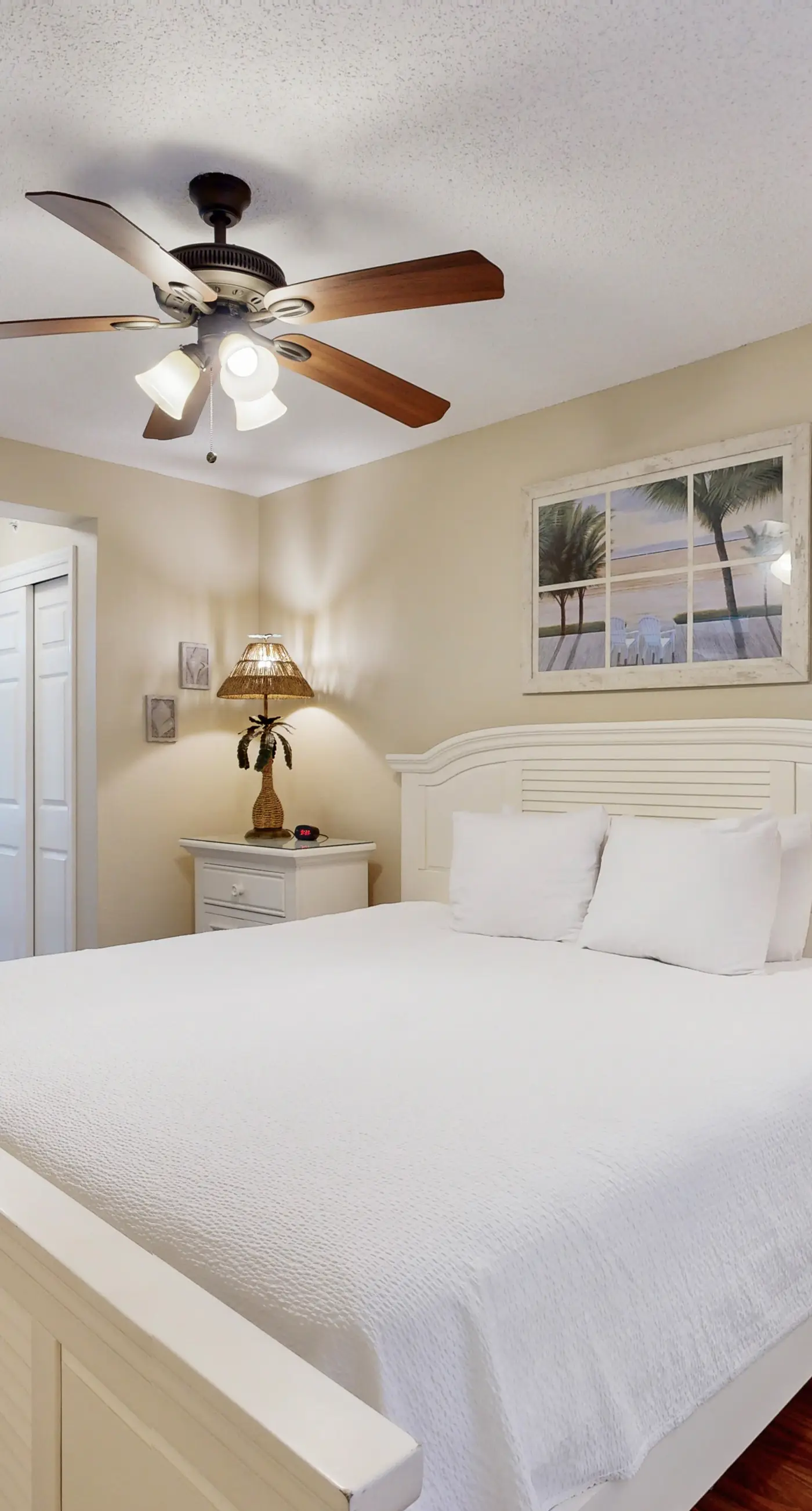 Third floor oceanfront condo with ocean view, pool access, and central AC