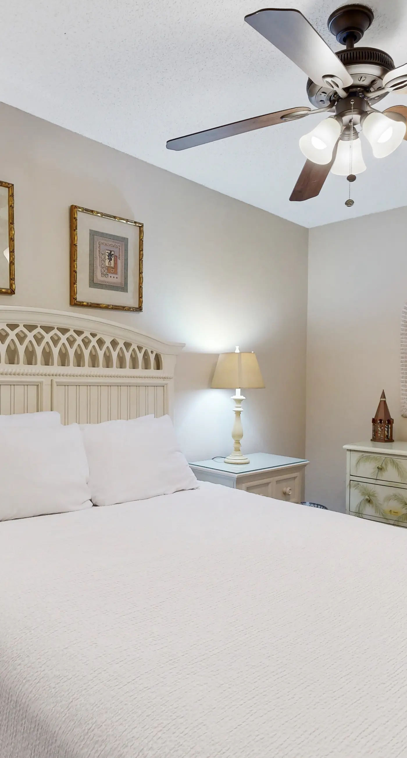 Third floor oceanfront condo with ocean view, pool access, and central AC