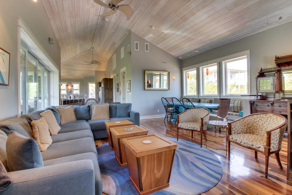 Seaside home w/ WiFi, ocean views, shared pool, & plenty of room