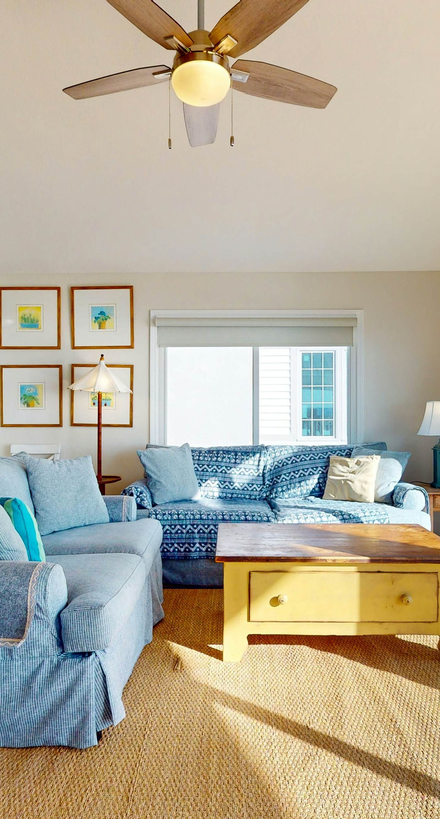 Gulf-front house near golf with pool, ocean views, beach access, & balcony