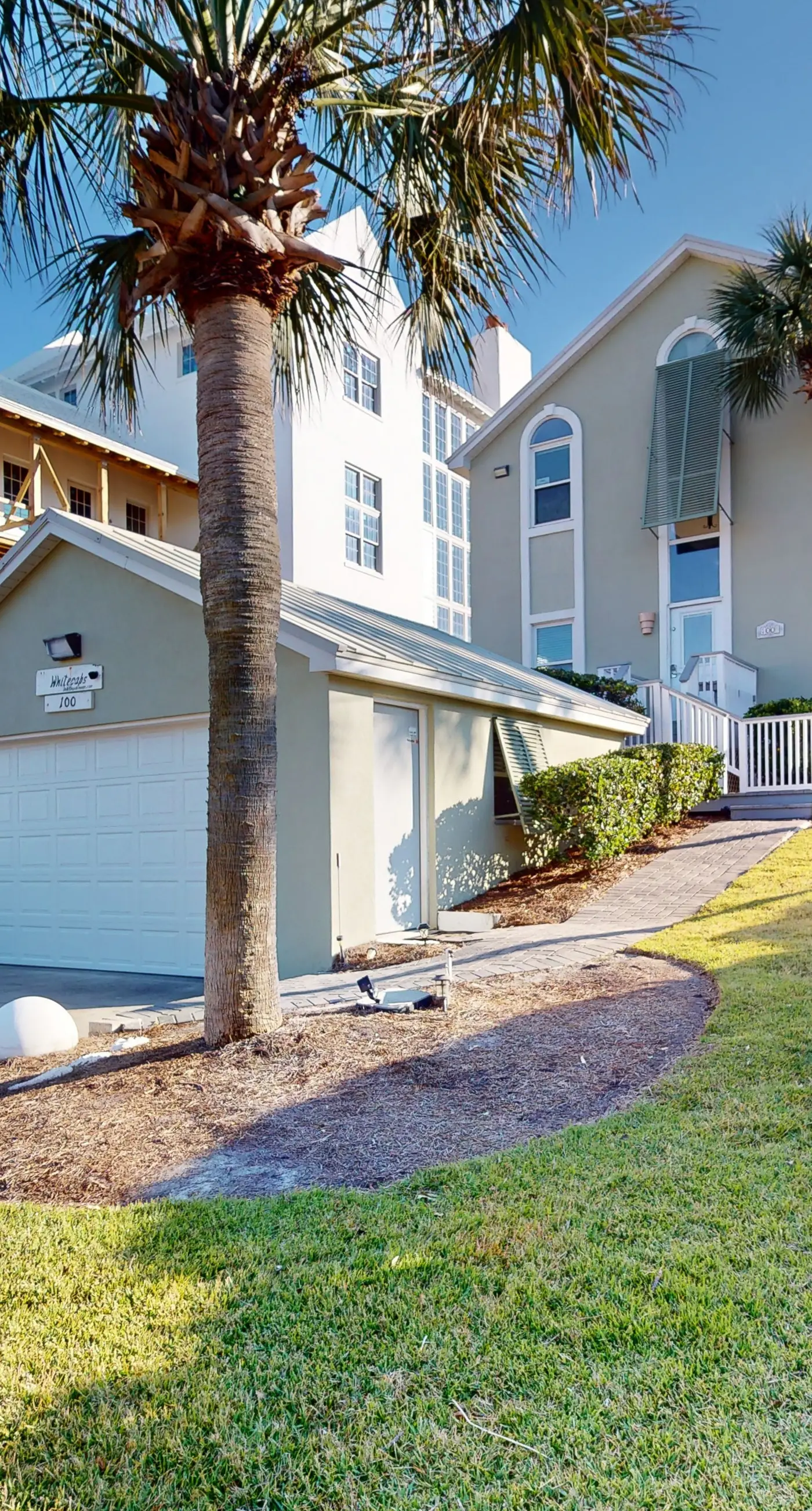Gulf-front house near golf with pool, ocean views, beach access, & balcony