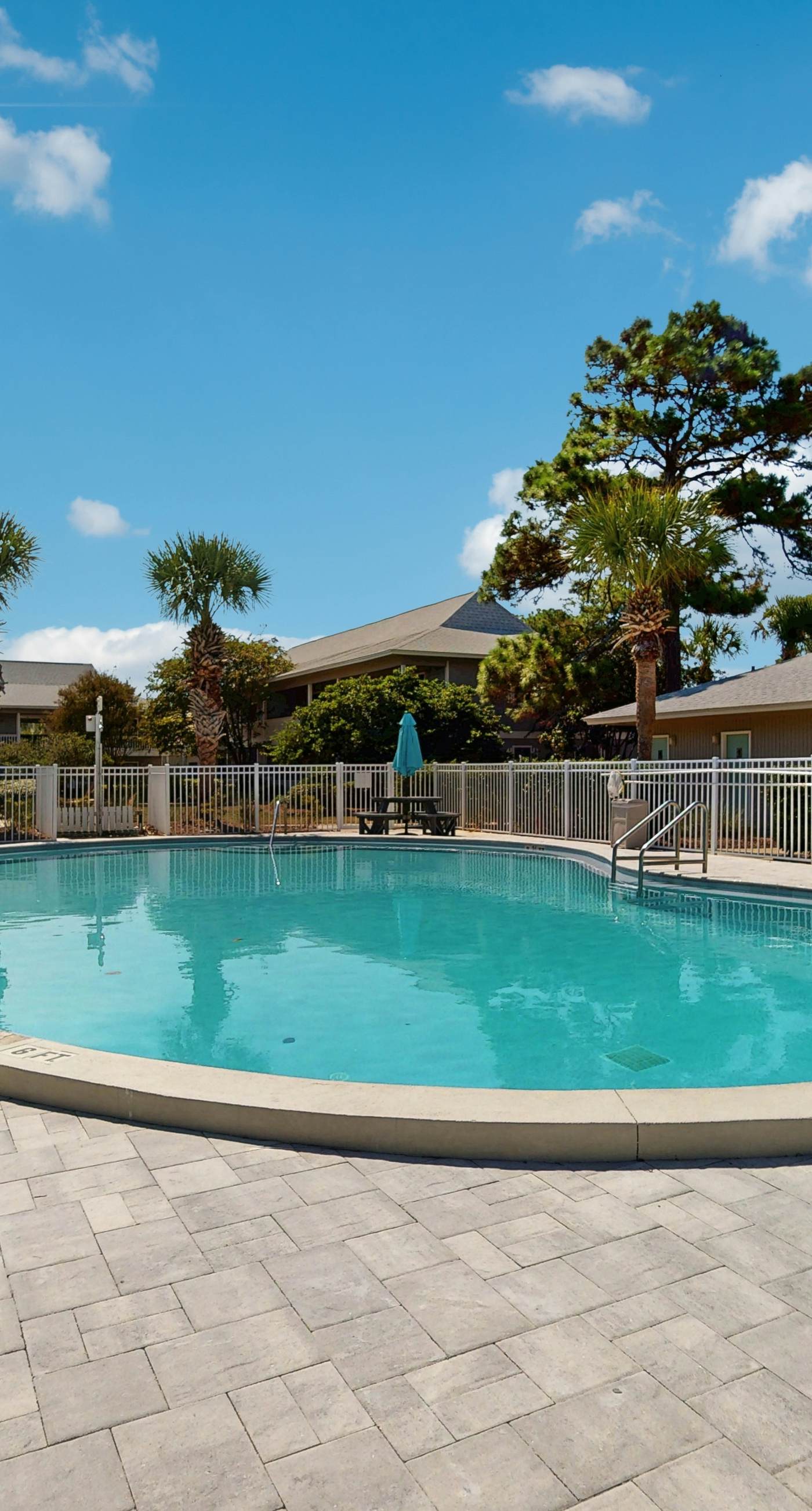 Cute ground floor condo with shared pool, access to shuffleboard and tennis
