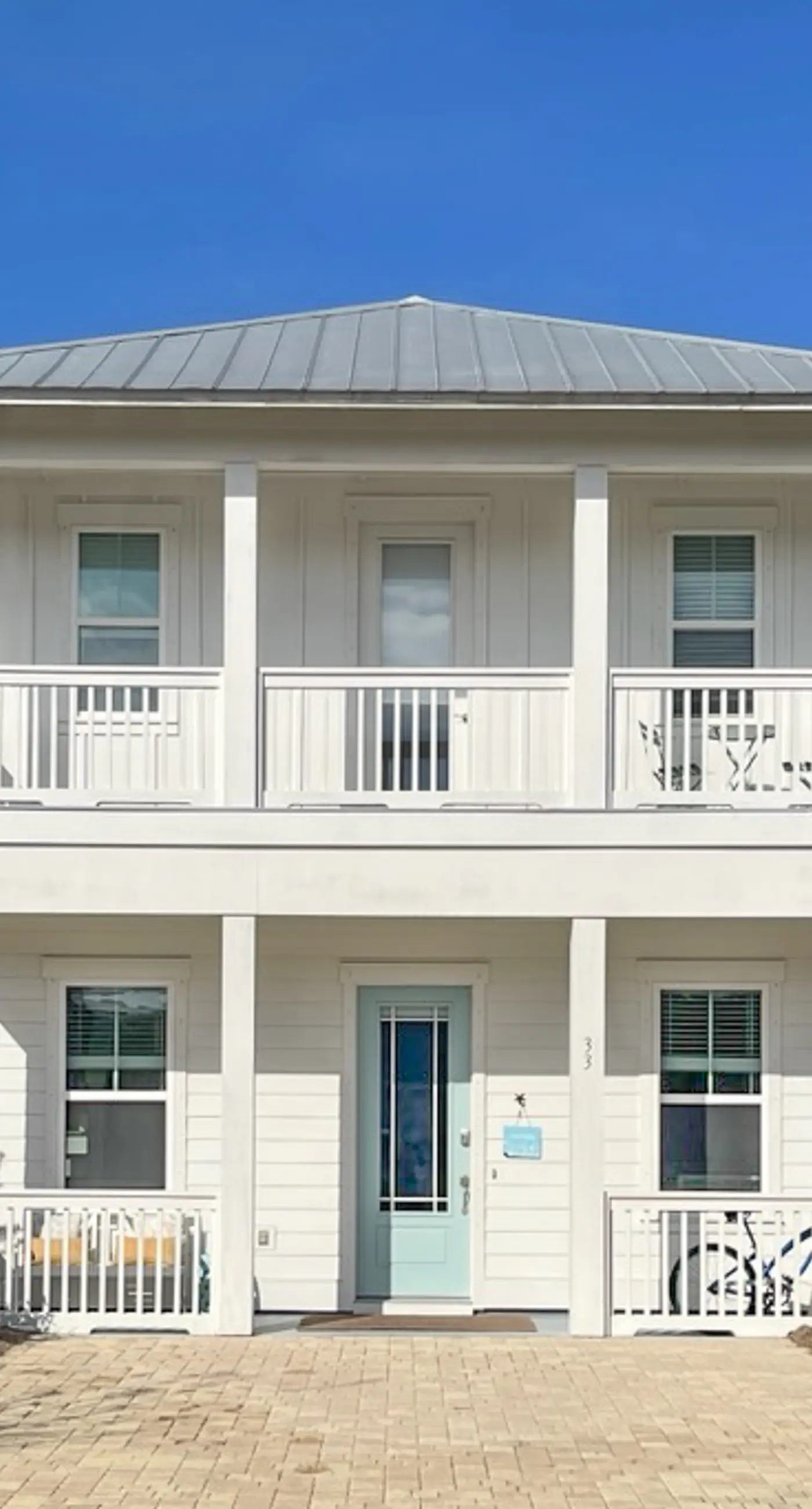 Brand-new house on Powell Lake near beach & 30A with pool, W&D, & gym