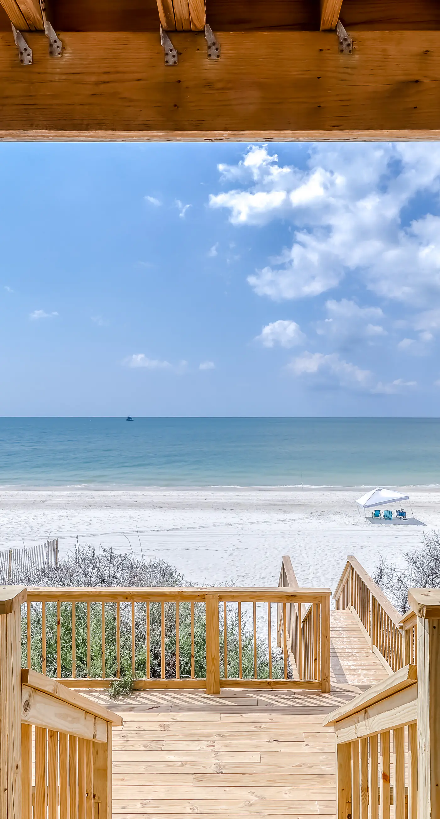 Spacious & updated waterfront home w/ decks, beach views & private boardwalk