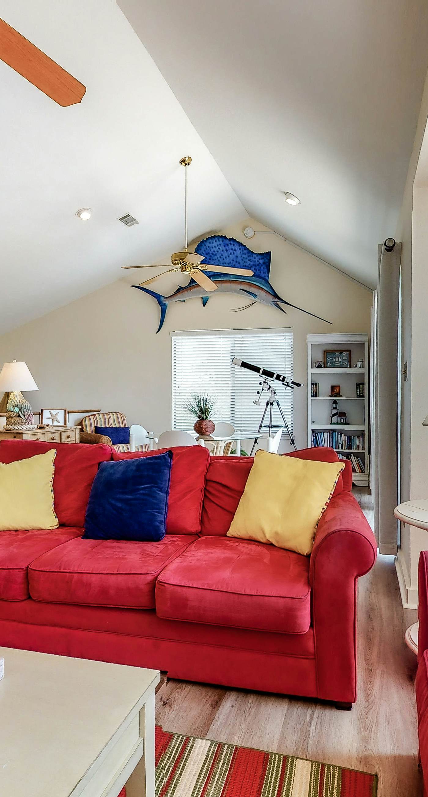 Dog-friendly home near the beach with beach gear, on-site pool & tennis