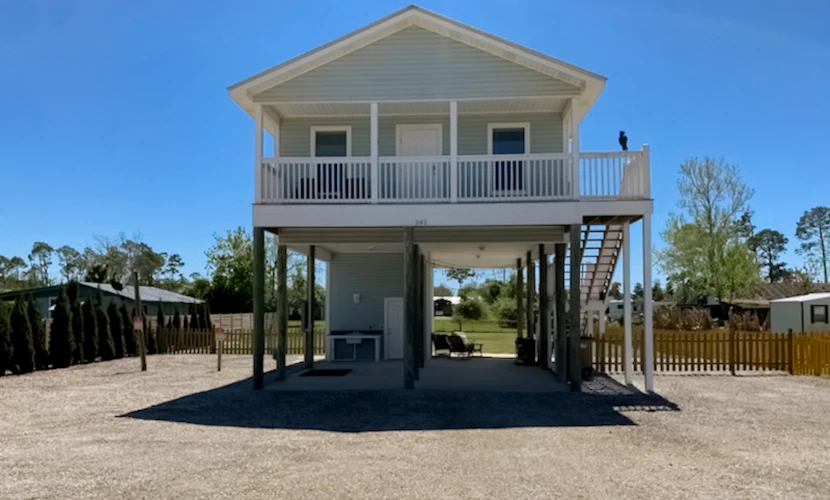 Dog-friendly home blocks from the beach with patio, balcony, & outdoor shower