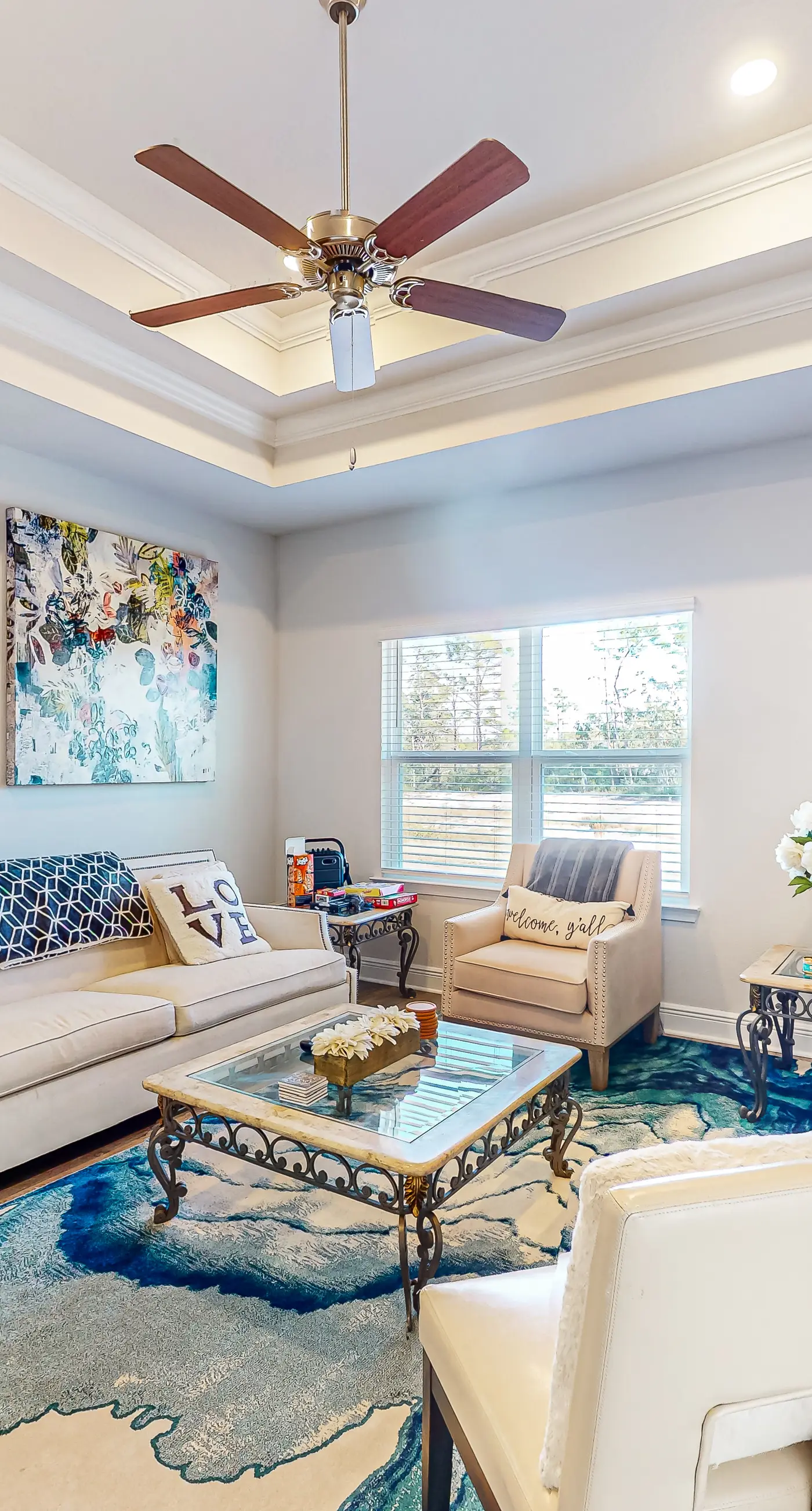 Snowbird-friendly resort home with pool, golf cart, patio, bikes, beach access