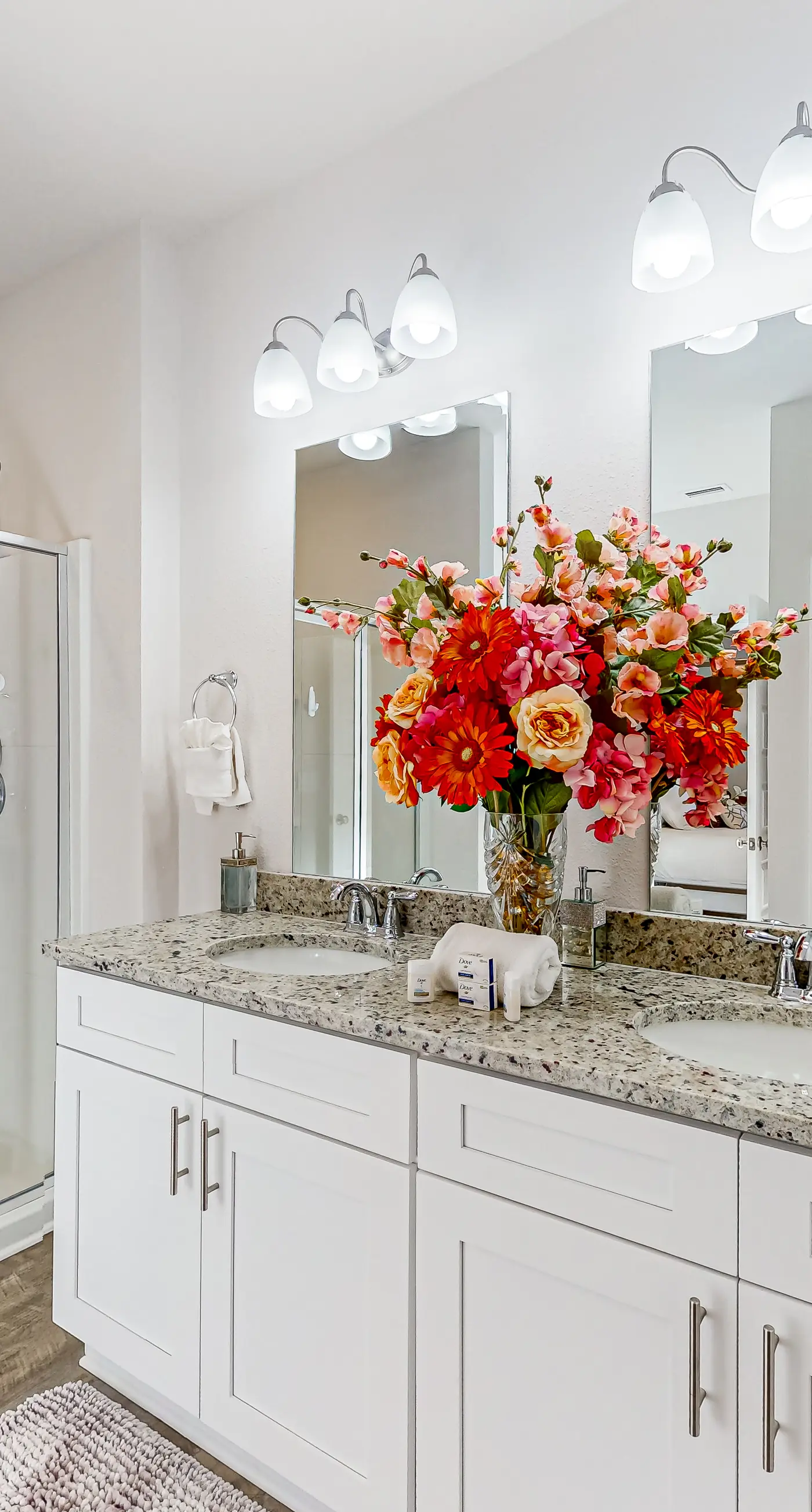 Snowbird-friendly resort home with pool, golf cart, patio, bikes, beach access