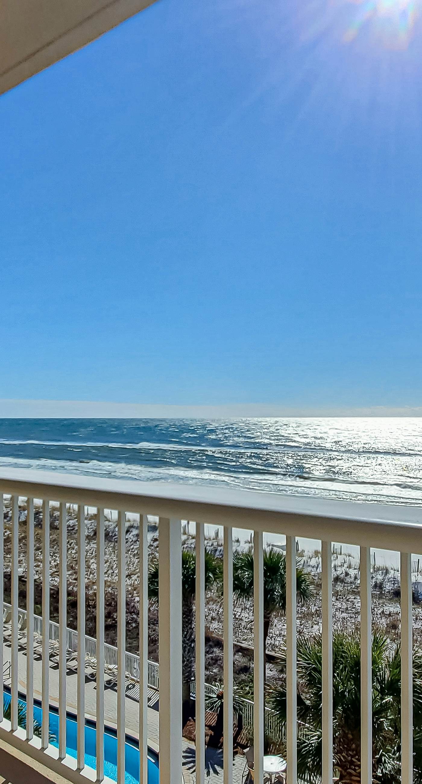 Azure 509. Gorgeous beachfront condo, private balcony, shared pool and beach access