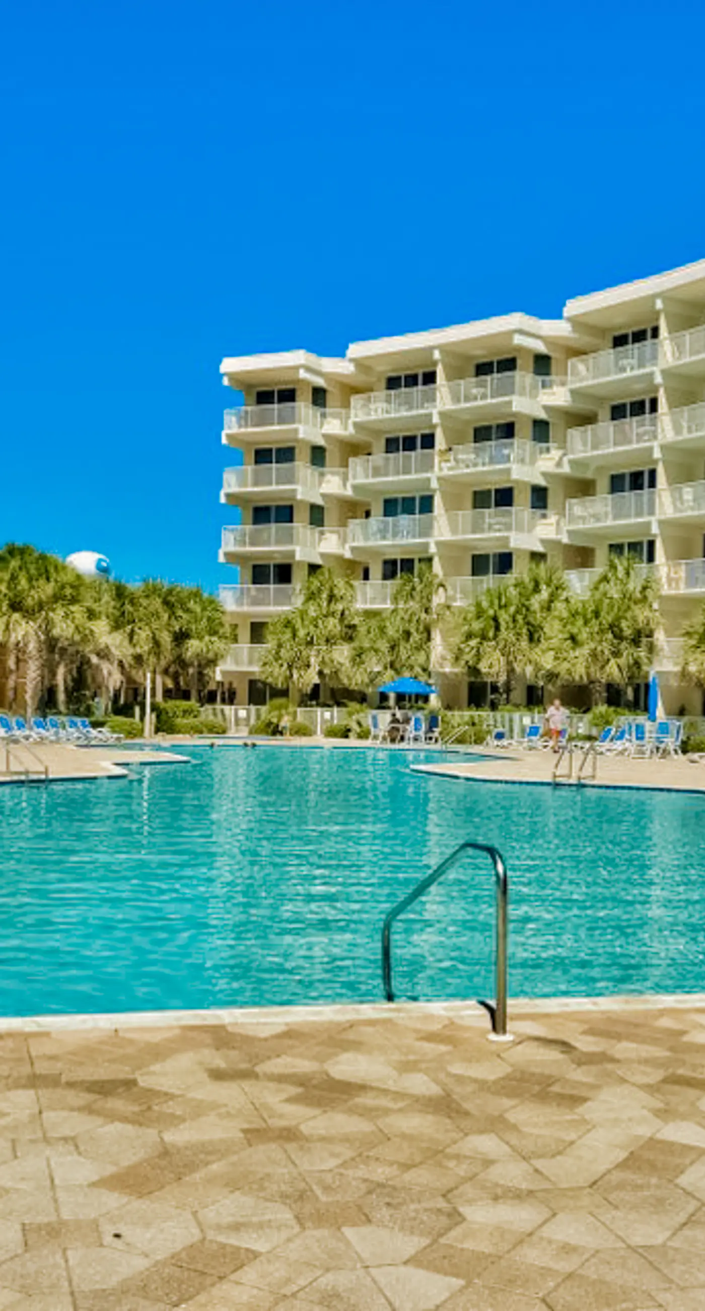 Destin West Gulfside Villa V402 - A place in paradise with pool, hot tub, gym, balcony, & central AC