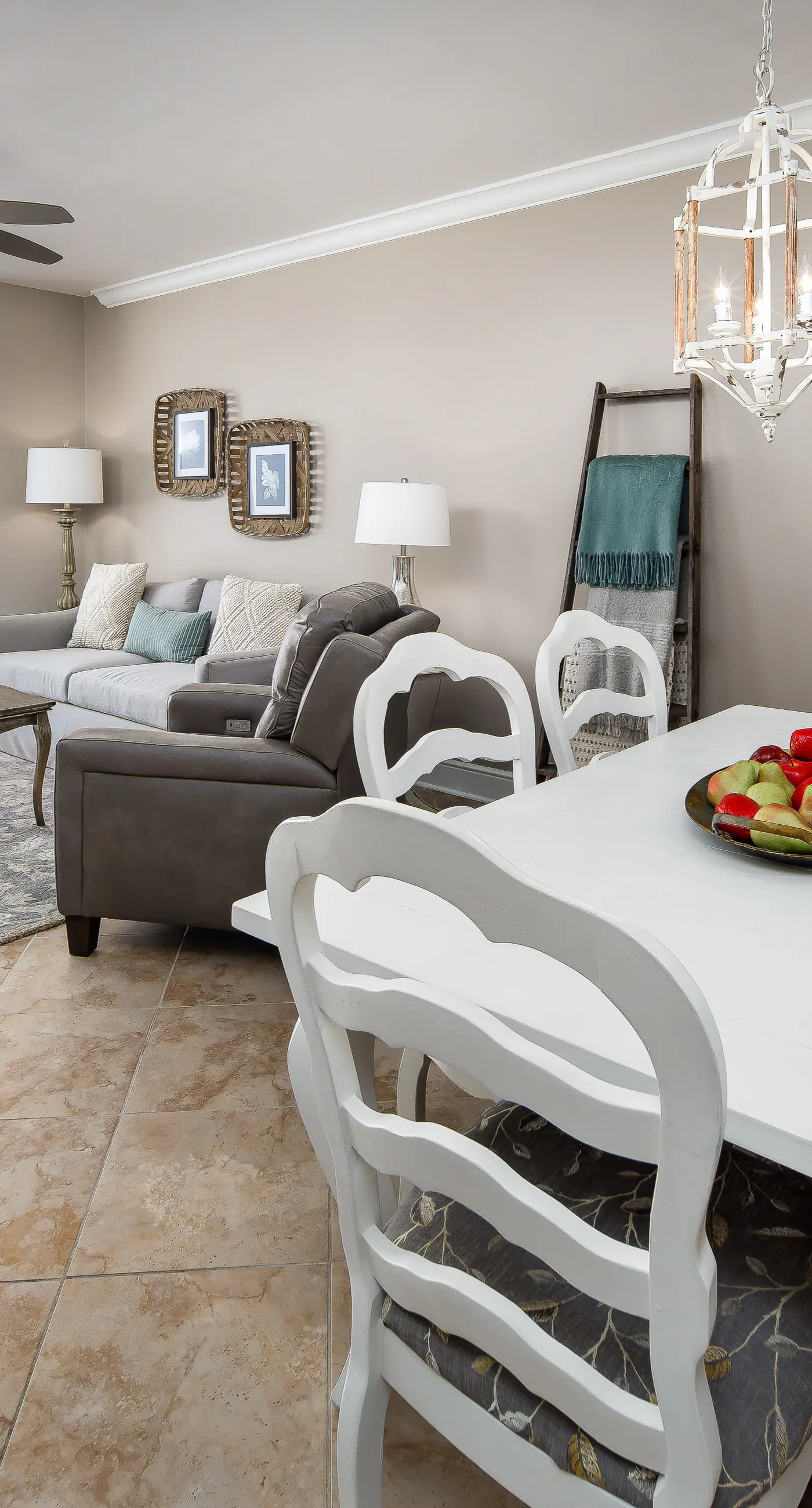 Gulf-view condo with beachfront access, pool, hot tub, gym, AC, & washer&dryer
