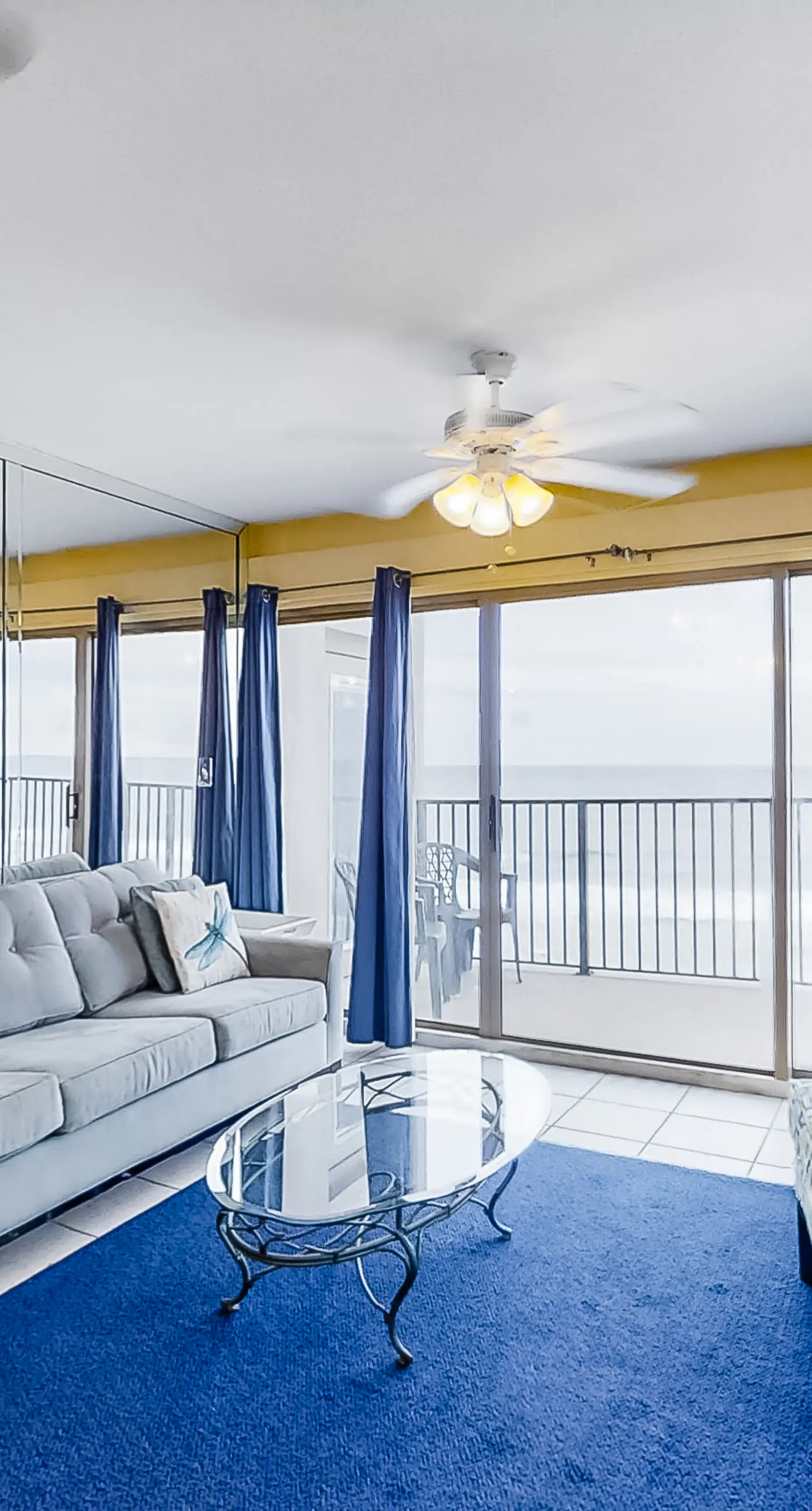 Emerald Towers West 5007 - Wonderful Gulf-front condo with pool, corner balcony, central AC & beach access