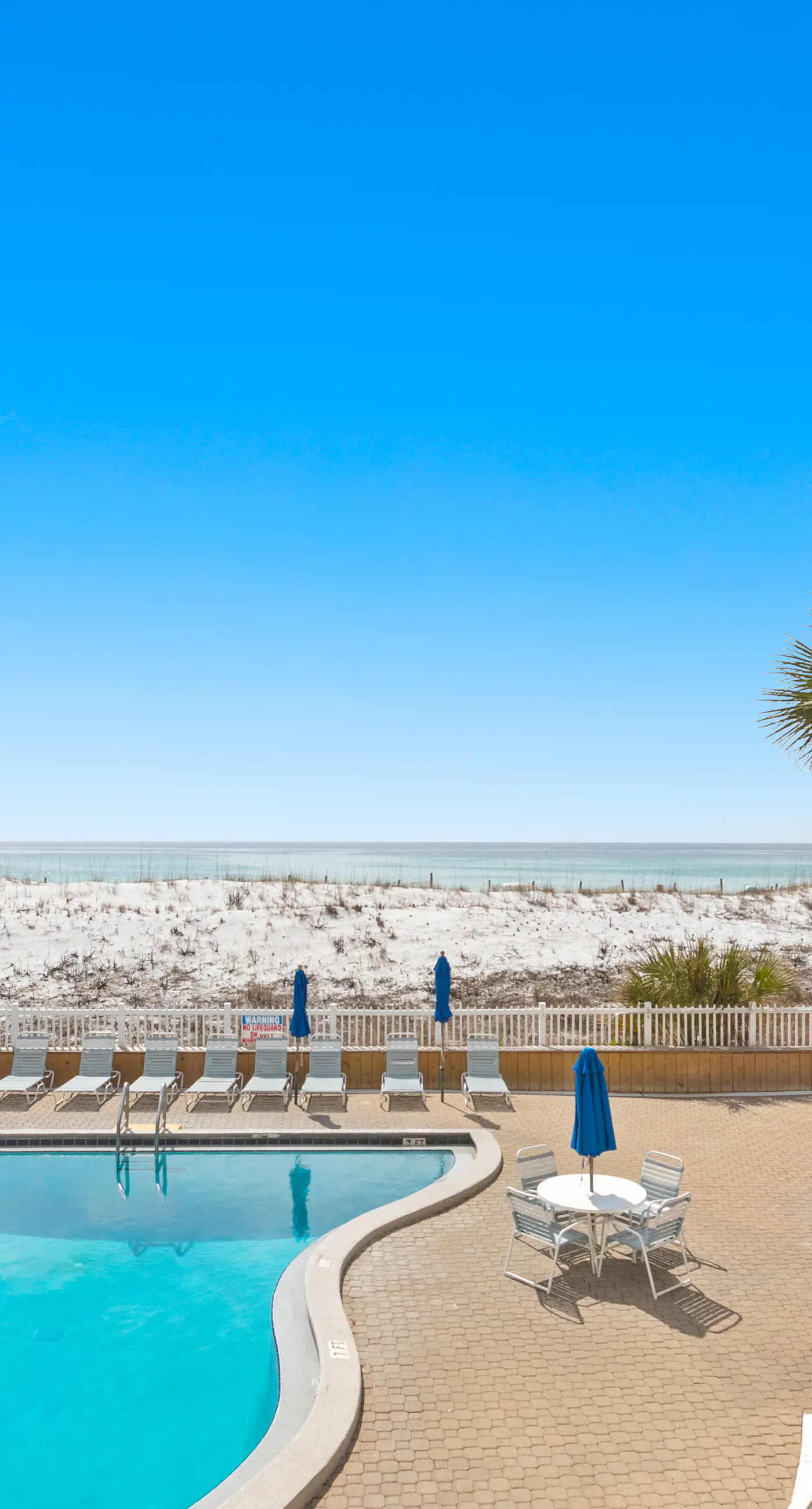 Sea Oats 202 - Sunny, beachfront condo with shared pool, free WiFi, & Gulf views