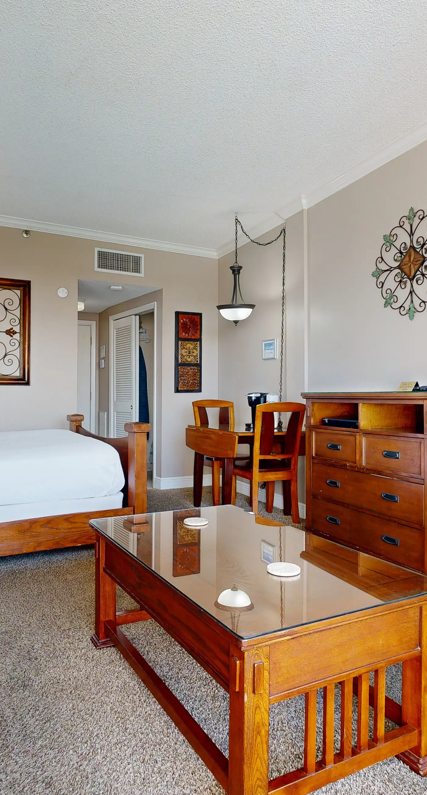 Cozy waterfront condo with central AC, beach access, on-site pool