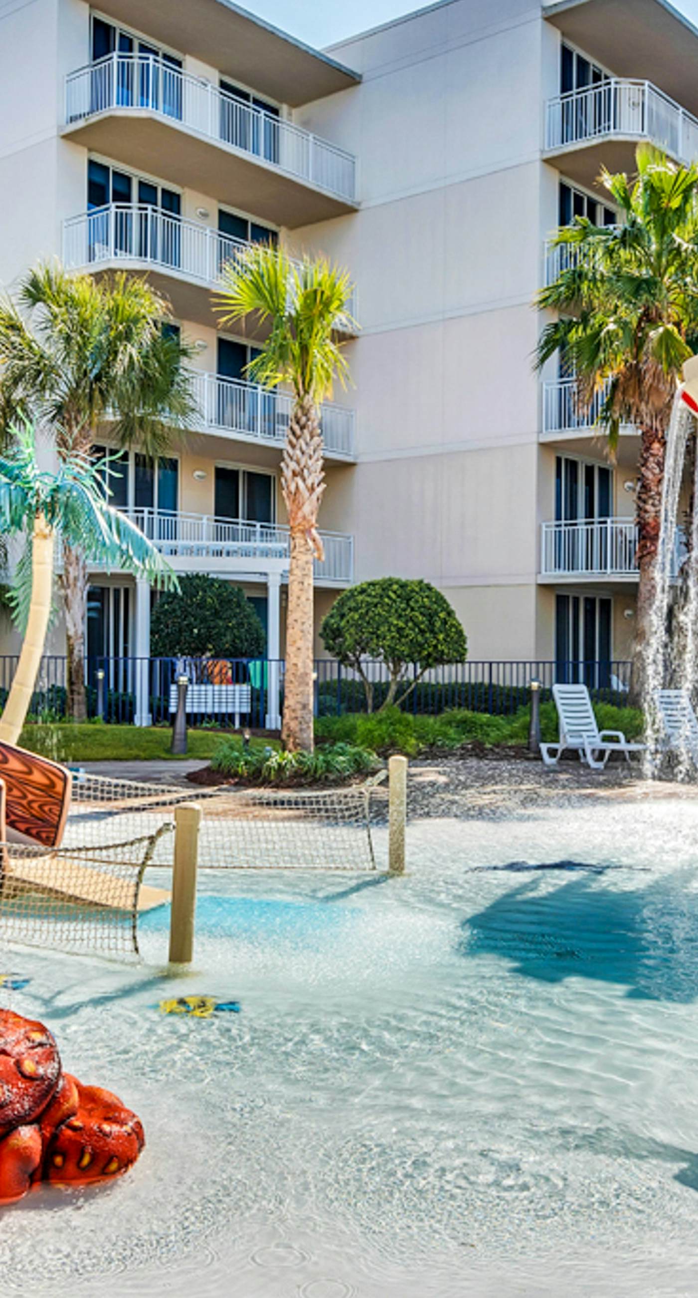 Beautiful beachfront home with balcony, shared pool and beach access